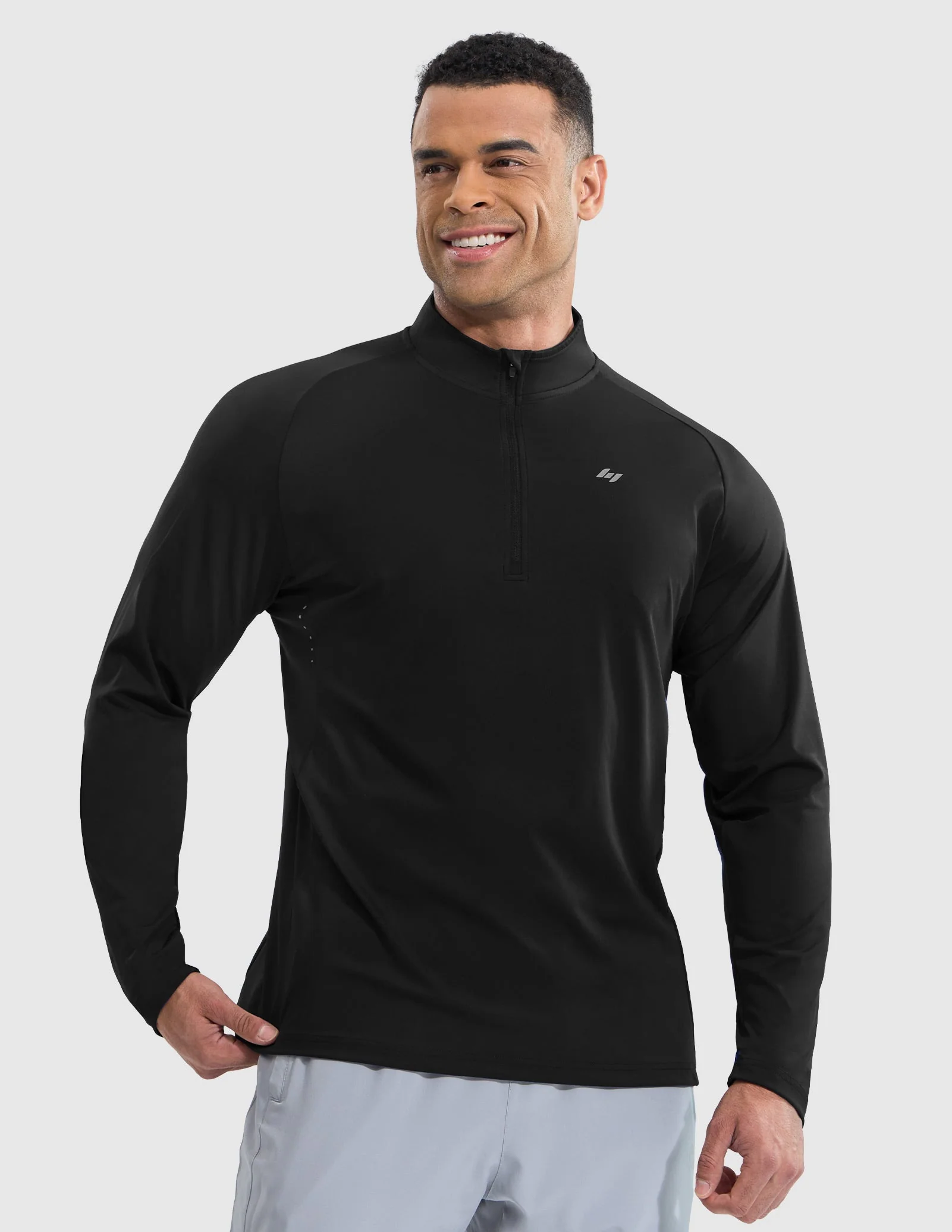 Men's Long Sleeve Train 1/4 Zip - Image 38
