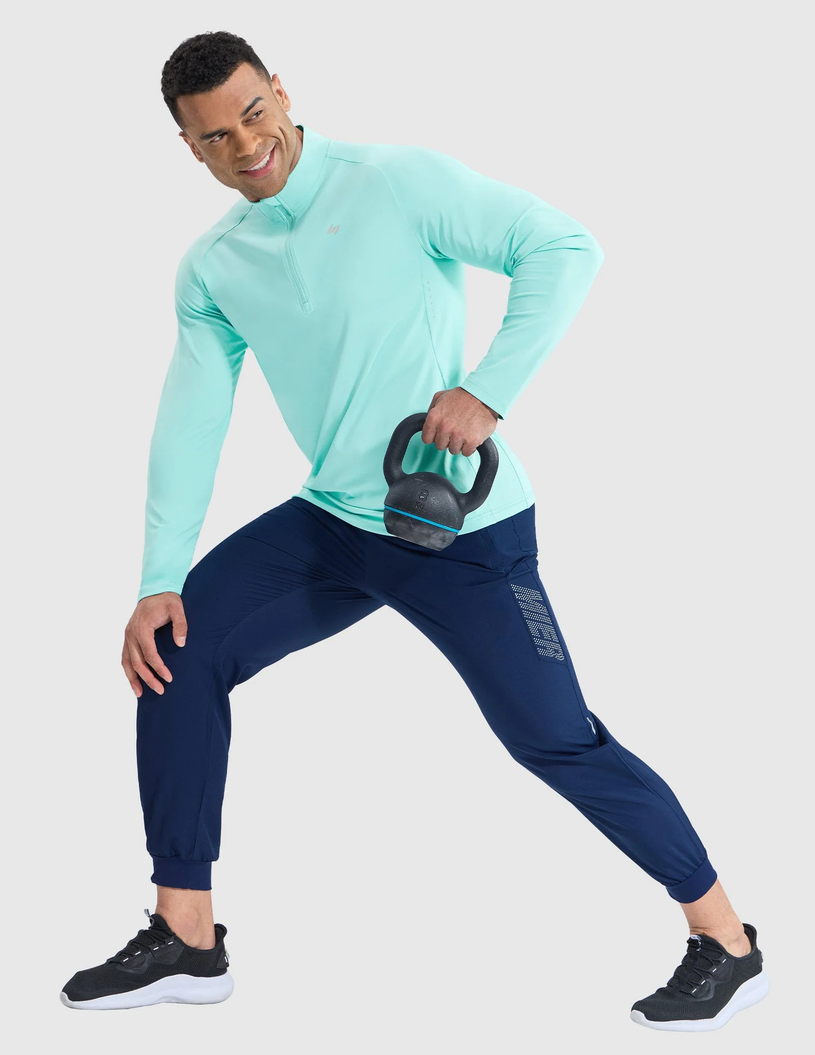 Men's Long Sleeve Train 1/4 Zip - Image 46