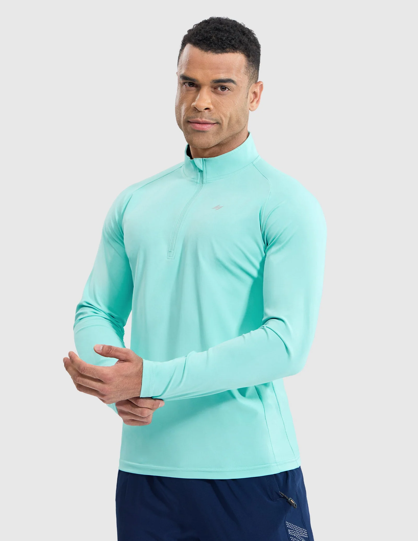 Men's Long Sleeve Train 1/4 Zip - Image 50