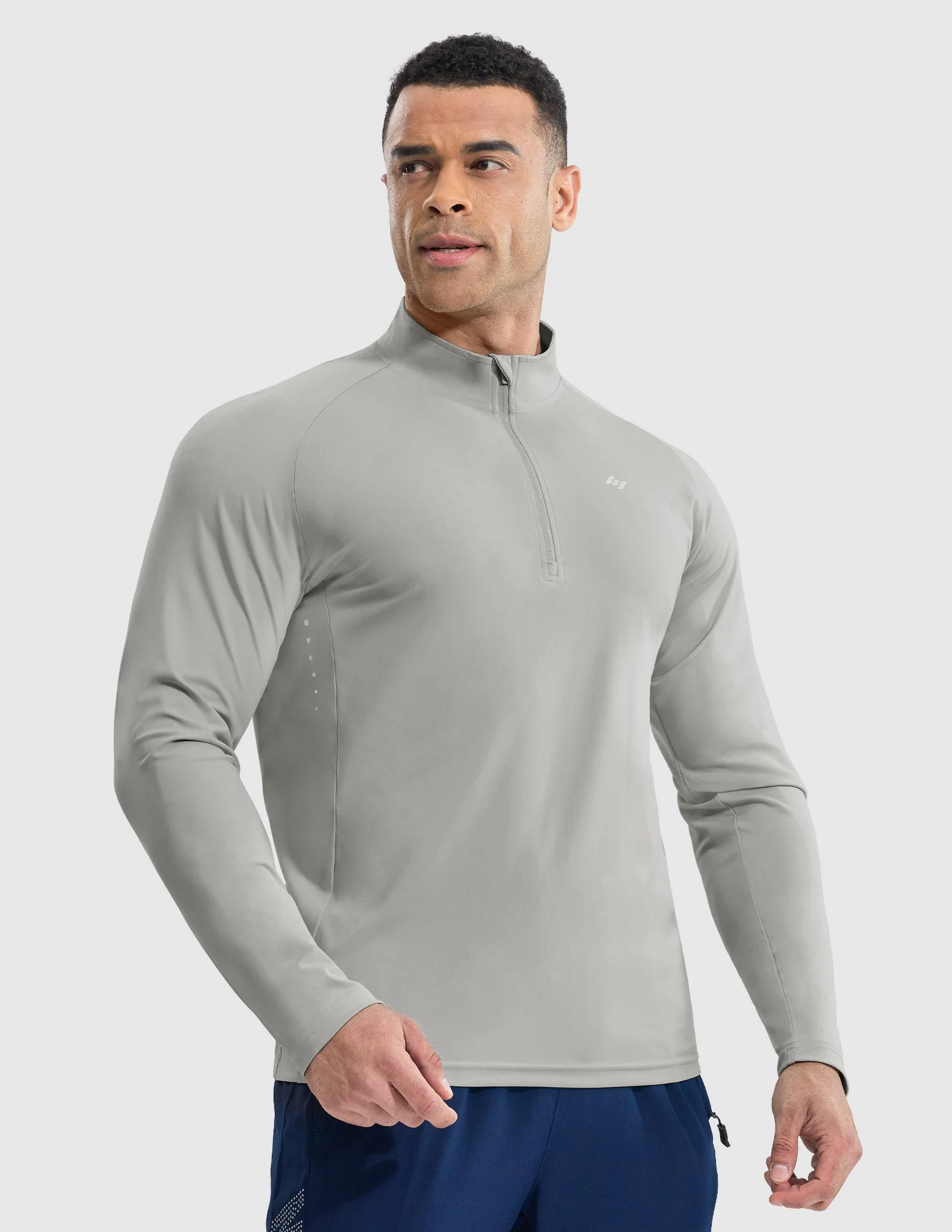 Men's Long Sleeve Train 1/4 Zip - Image 55