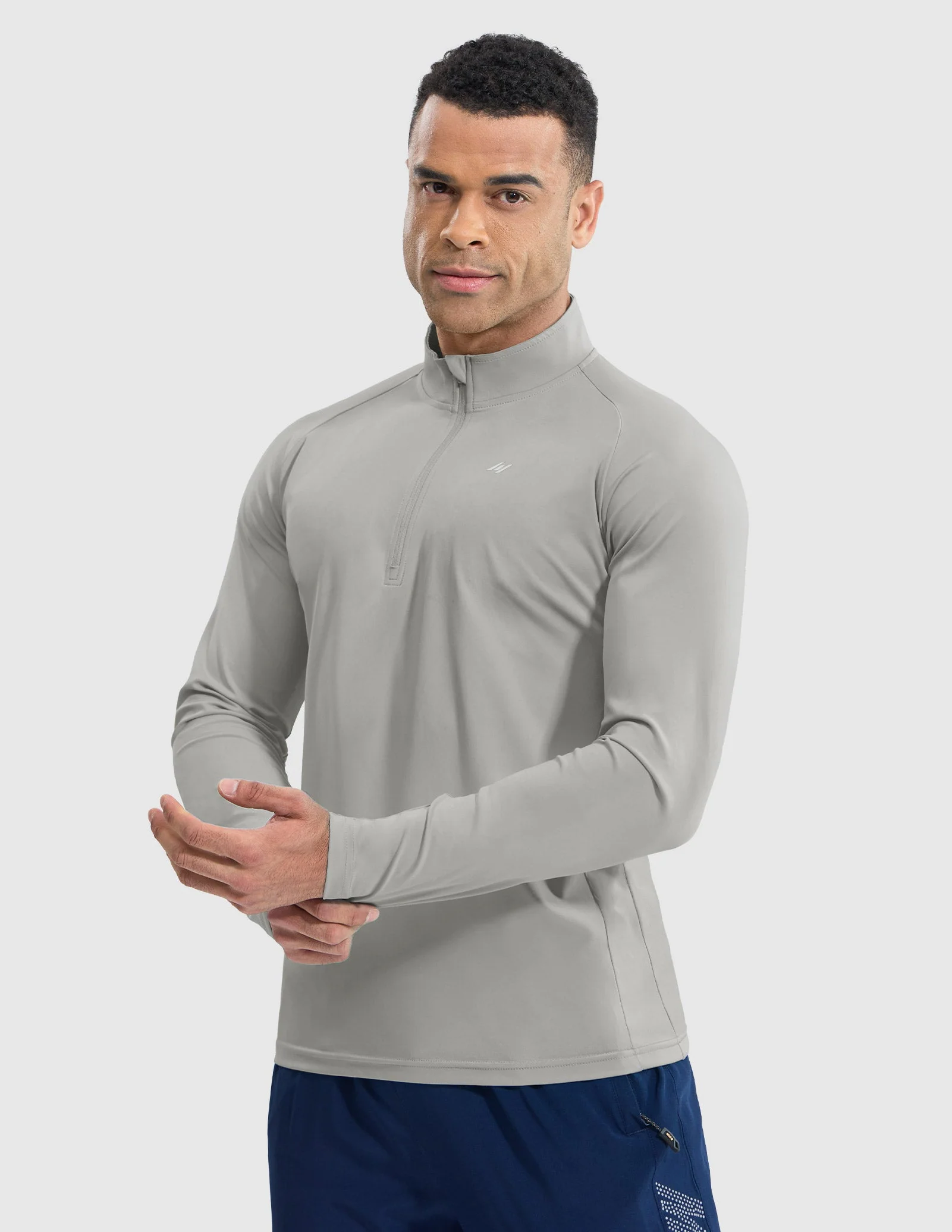 Men's Long Sleeve Train 1/4 Zip - Image 56