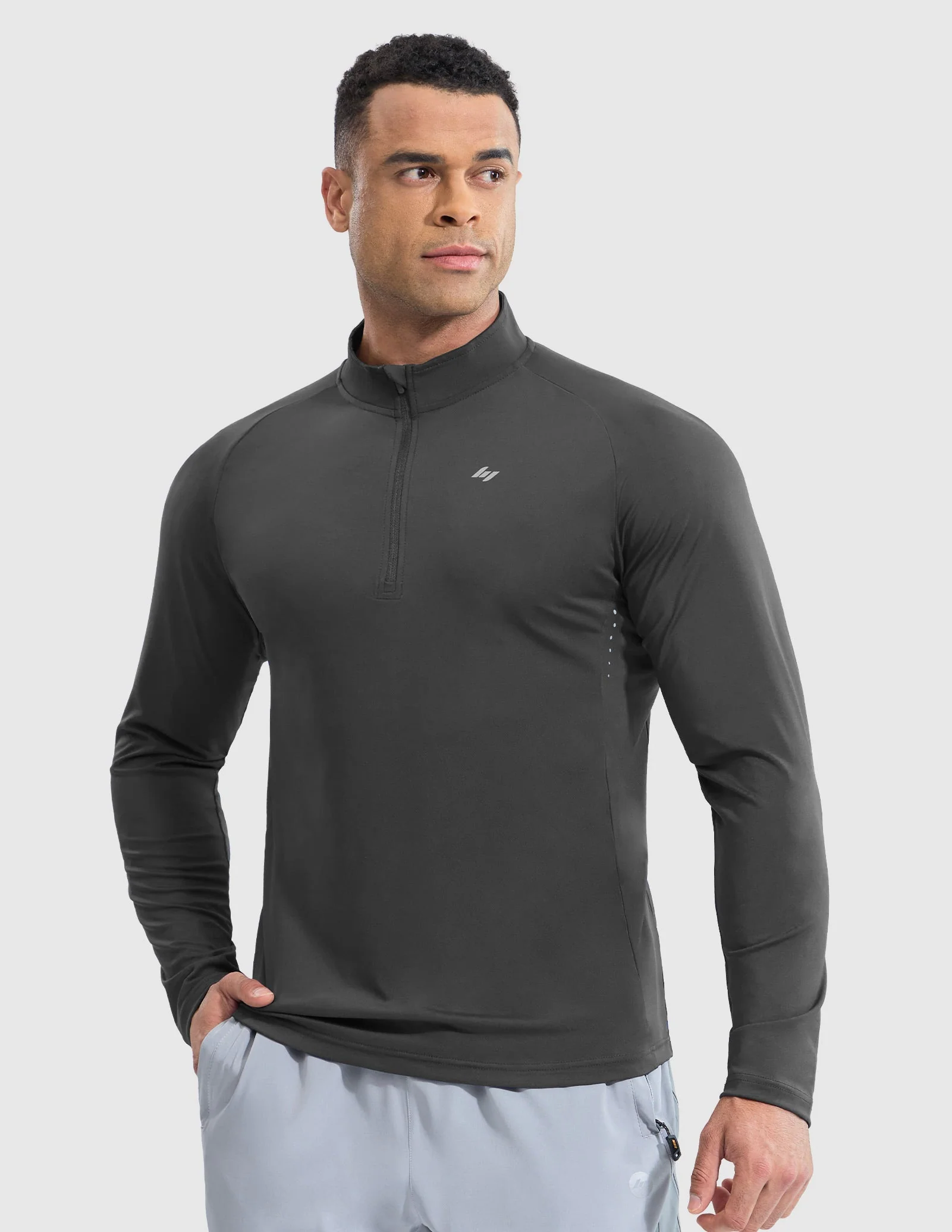 Men's Long Sleeve Train 1/4 Zip - Image 61