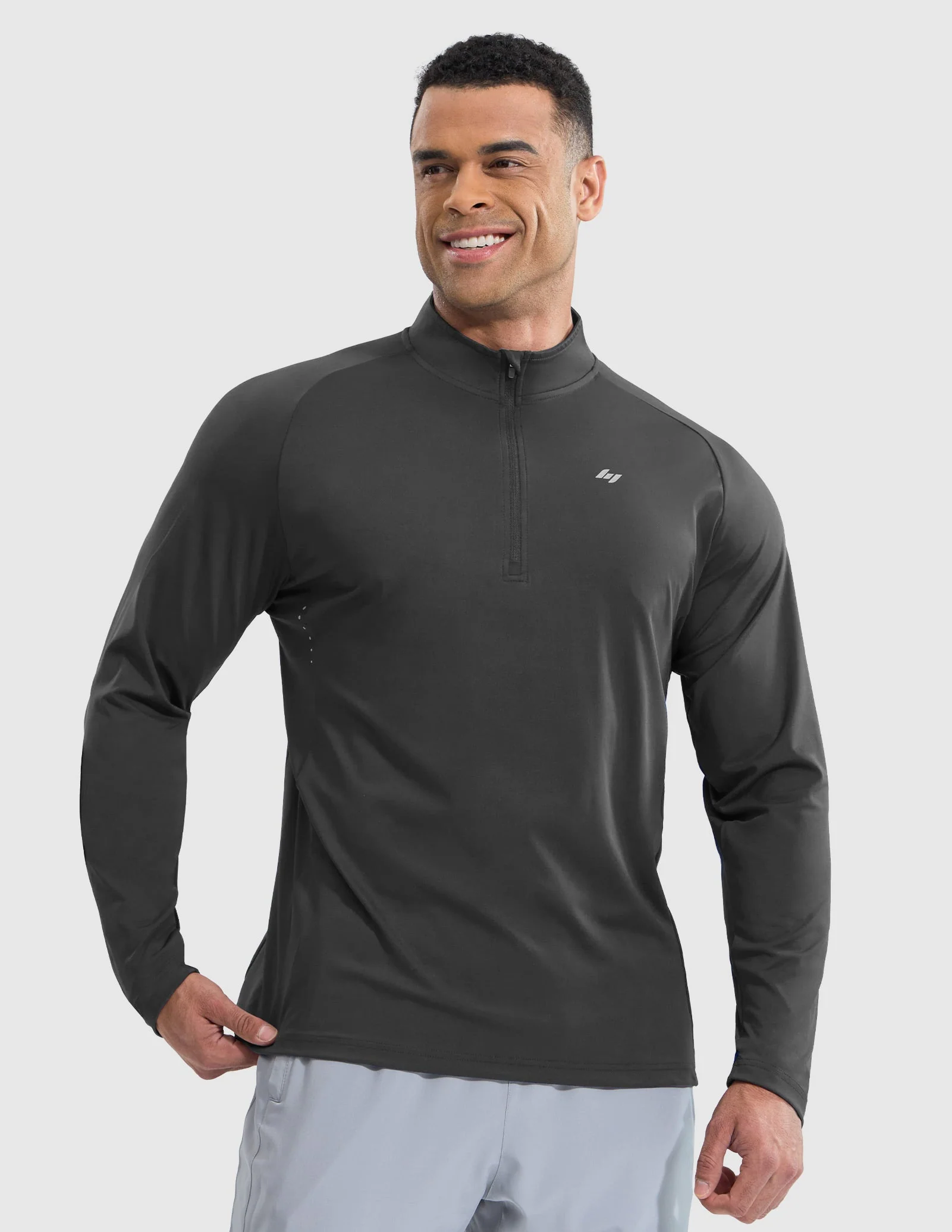 Men's Long Sleeve Train 1/4 Zip - Image 62