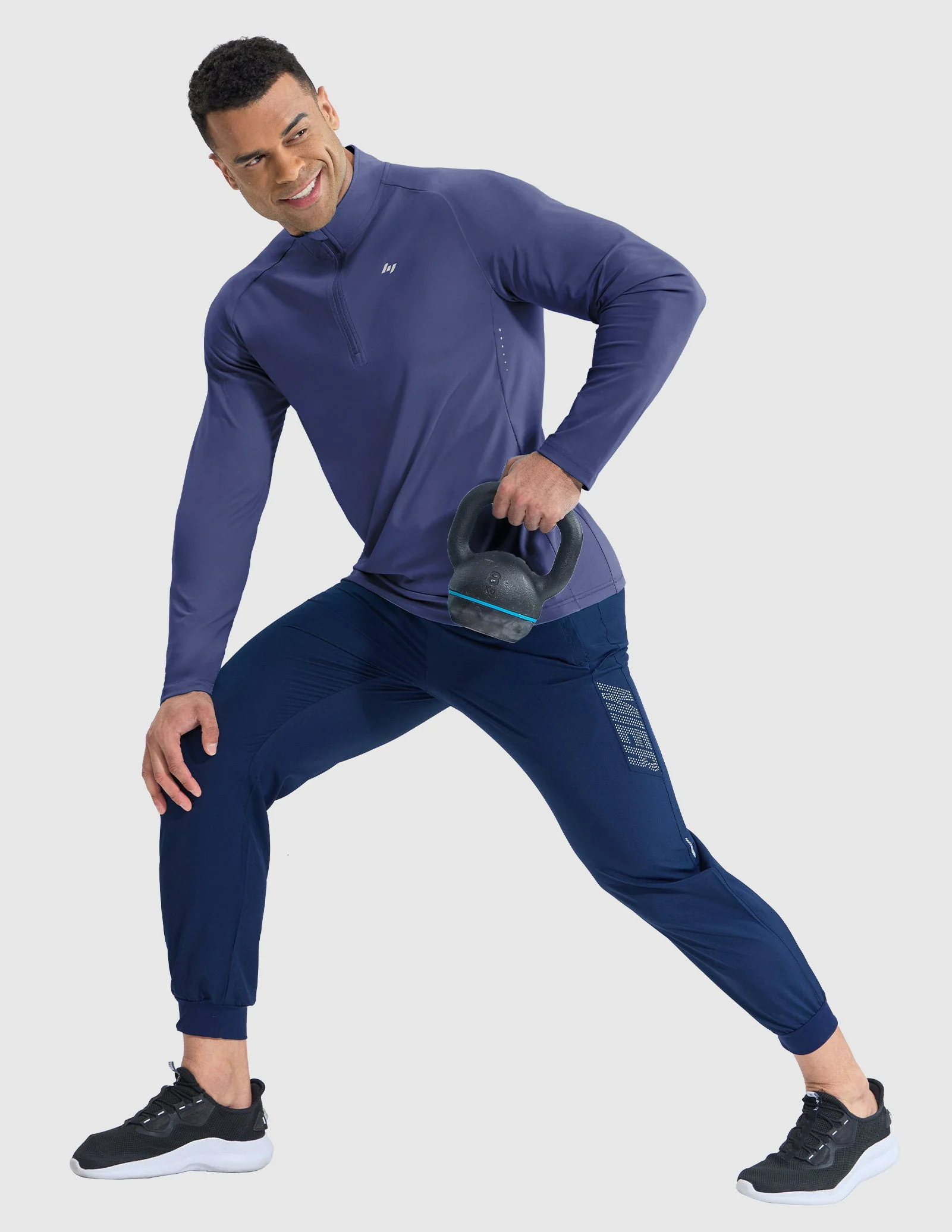 Men's Long Sleeve Train 1/4 Zip - Image 64