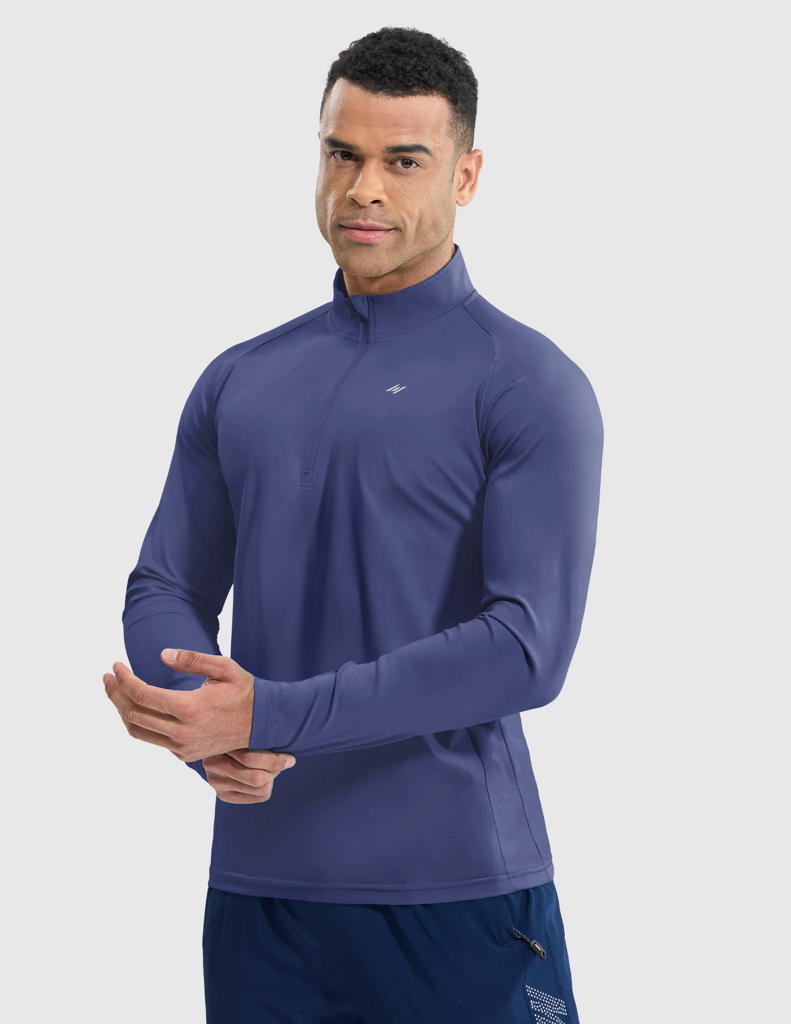 Men's Long Sleeve Train 1/4 Zip - Image 68