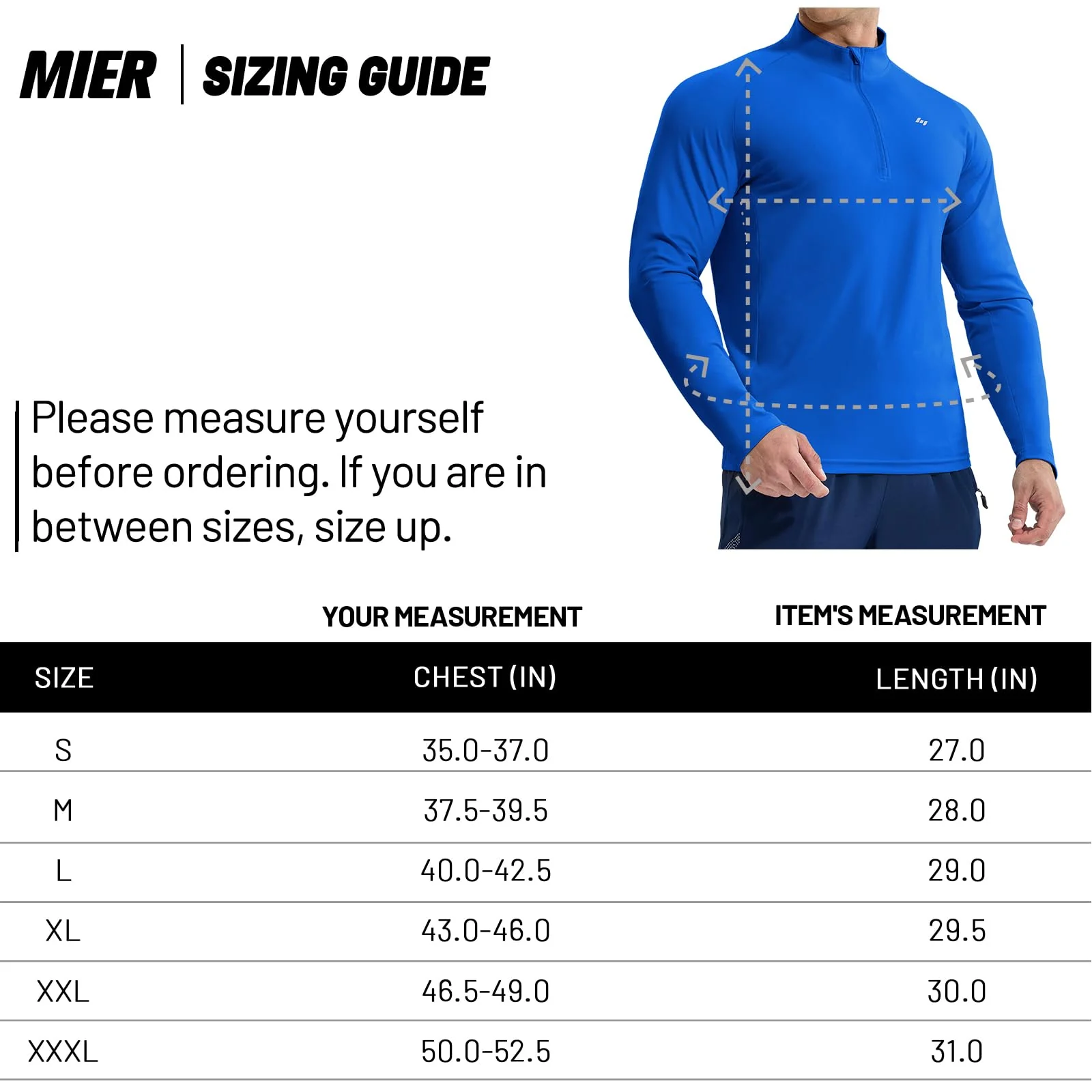 Men's Long Sleeve Train 1/4 Zip - Image 7