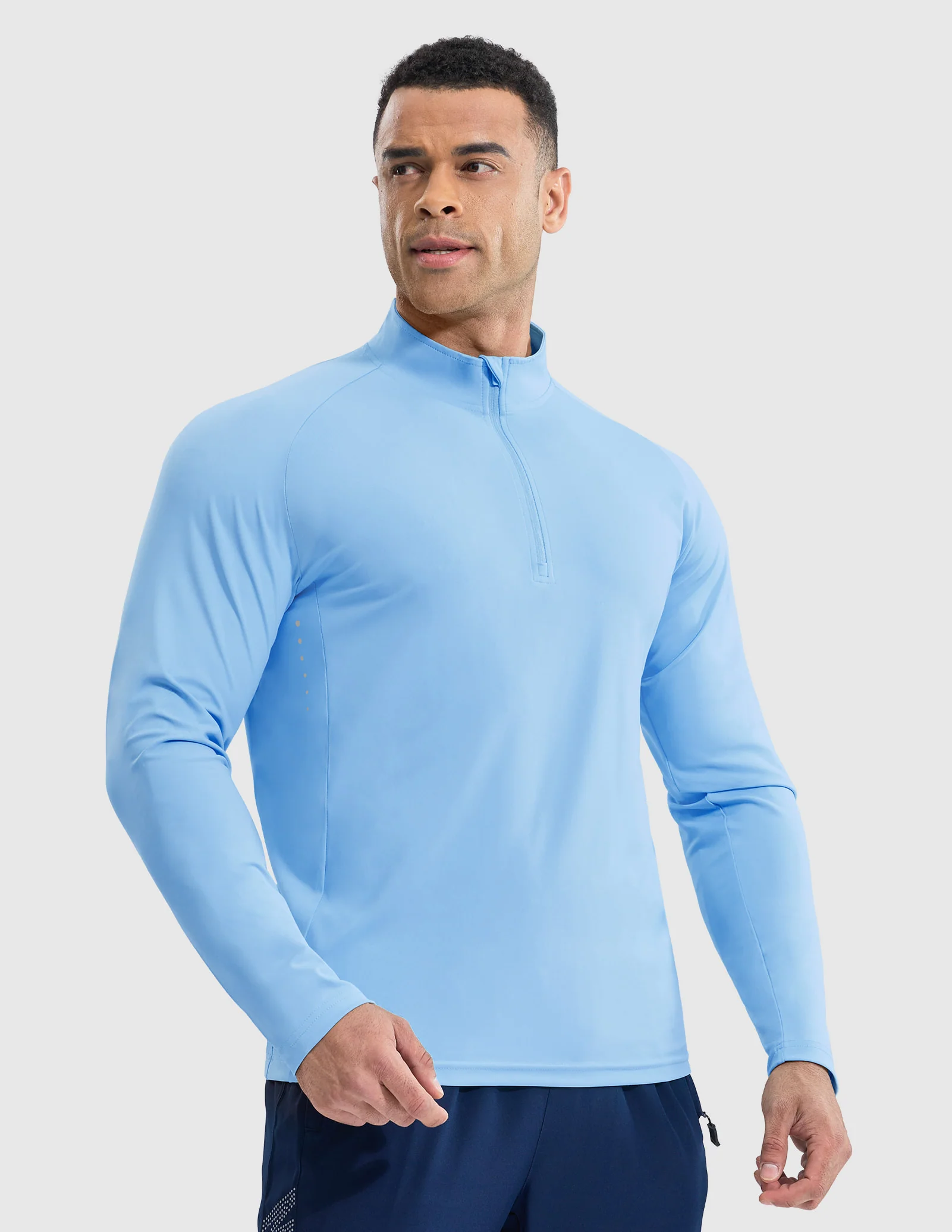 Men's Long Sleeve Train 1/4 Zip - Image 72