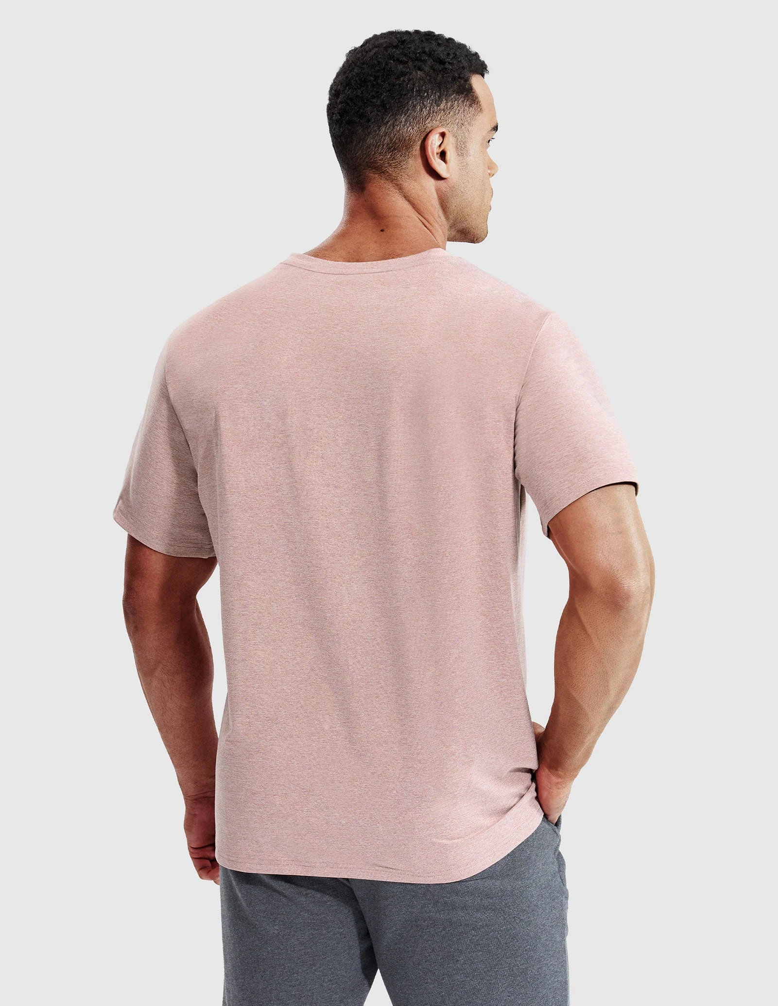 Men’s X-Sofort® Buttery Soft Dry Fit V-Neck Workout T-Shirt - Image 29