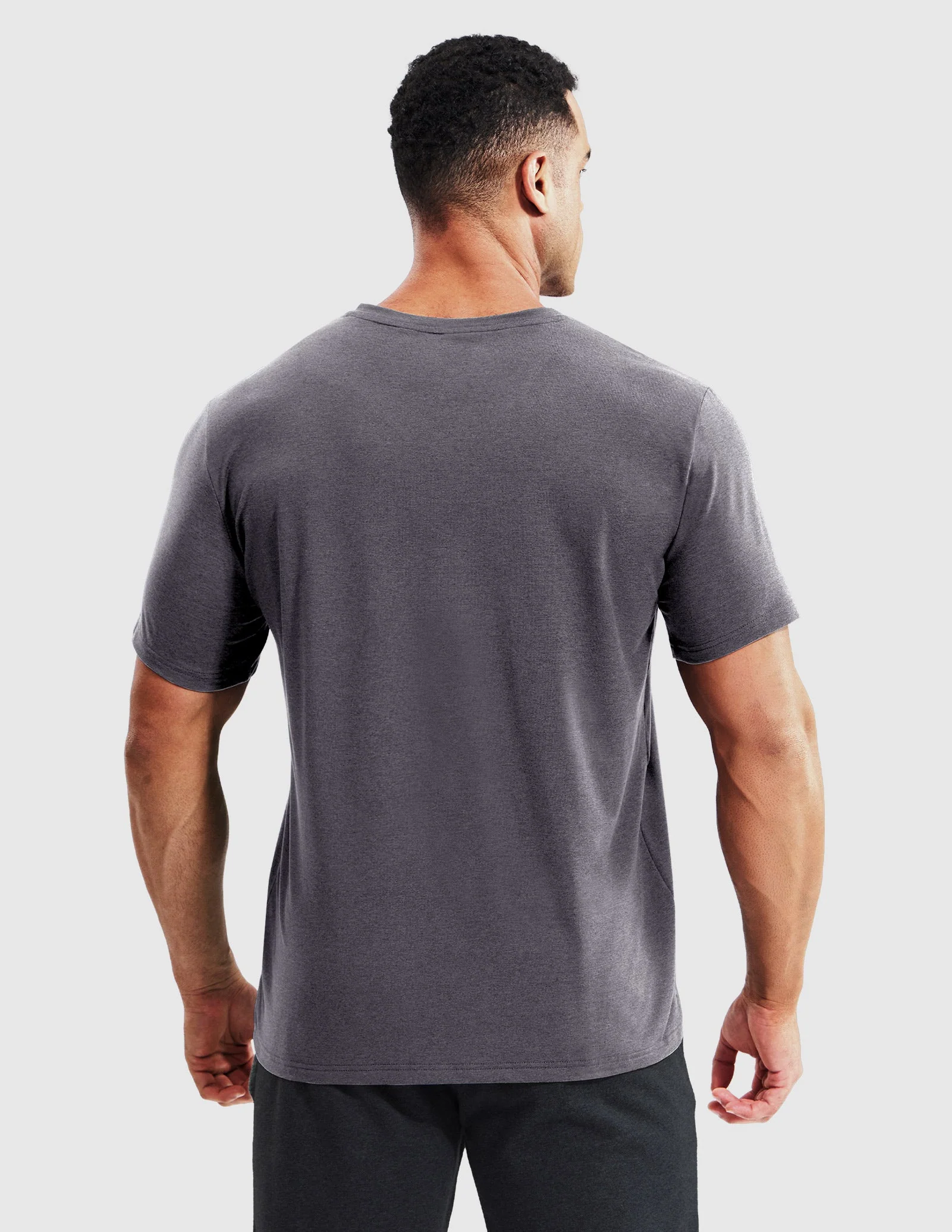 Men’s X-Sofort® Buttery Soft Dry Fit V-Neck Workout T-Shirt - Image 40
