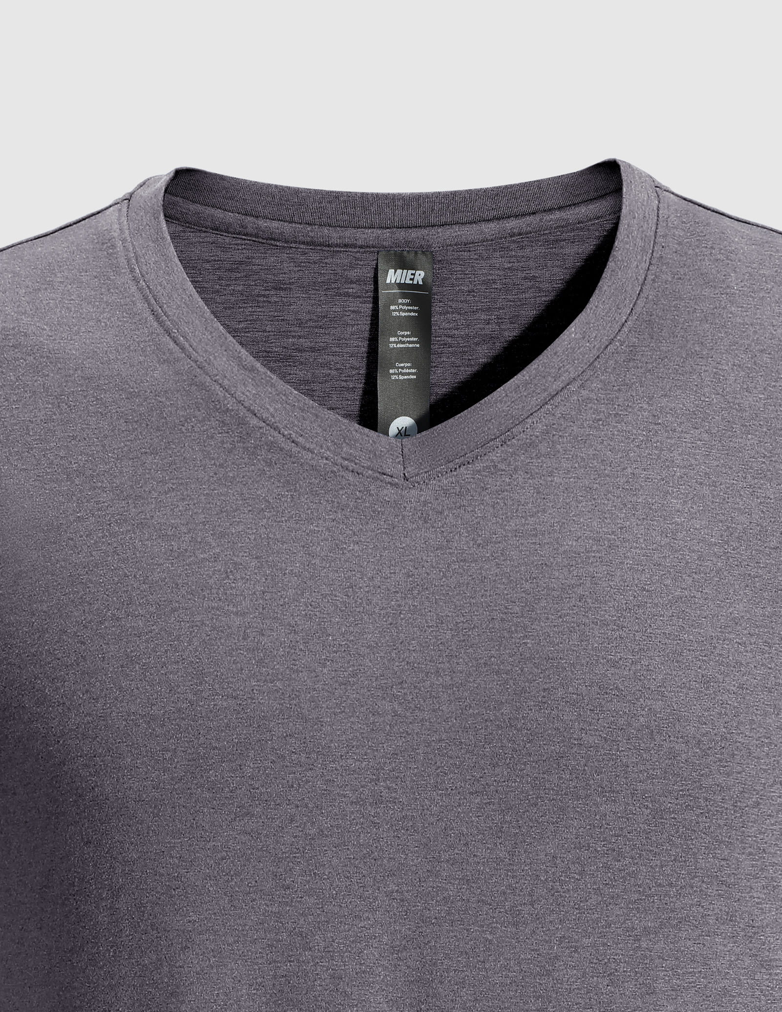 Men’s X-Sofort® Buttery Soft Dry Fit V-Neck Workout T-Shirt - Image 45
