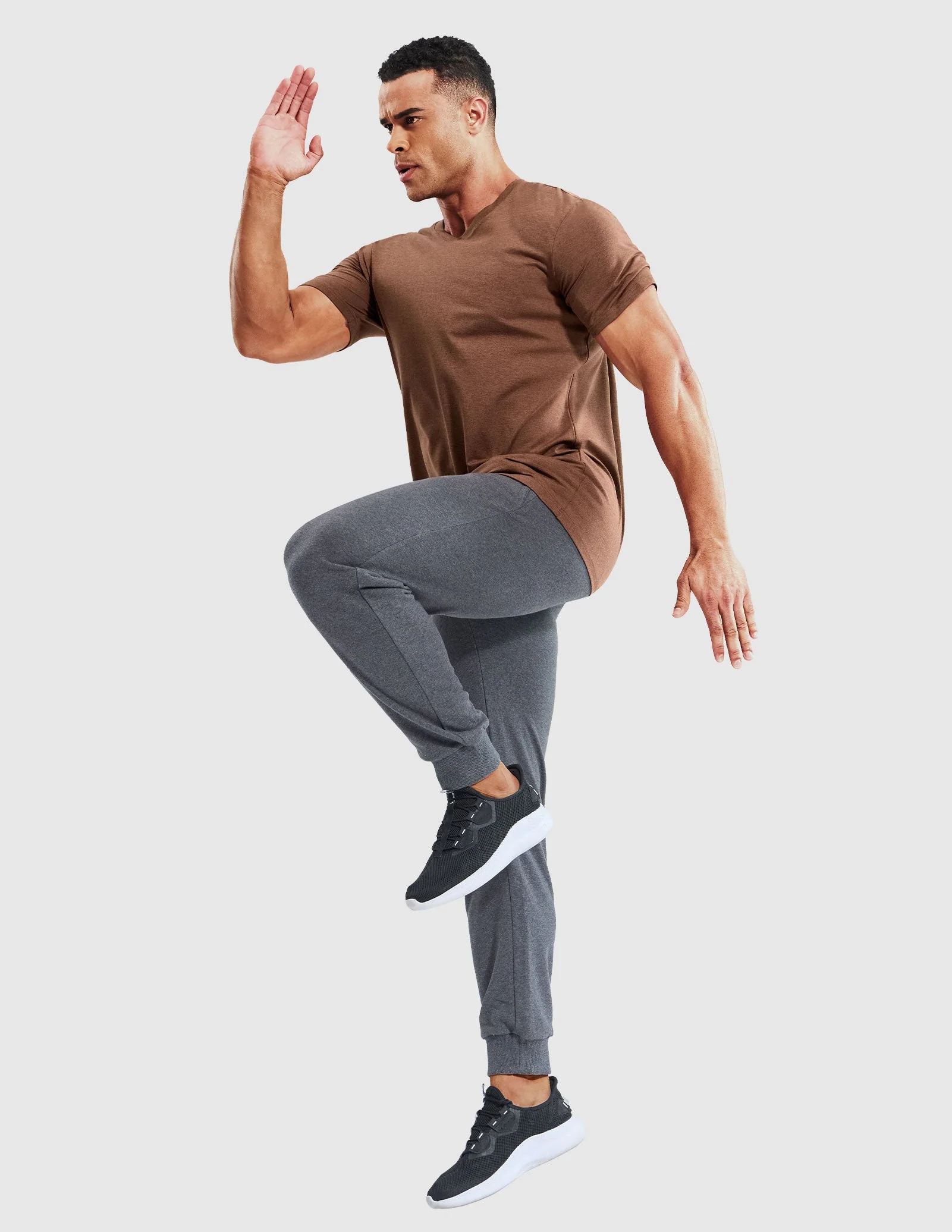 Men’s X-Sofort® Buttery Soft Dry Fit V-Neck Workout T-Shirt - Image 59