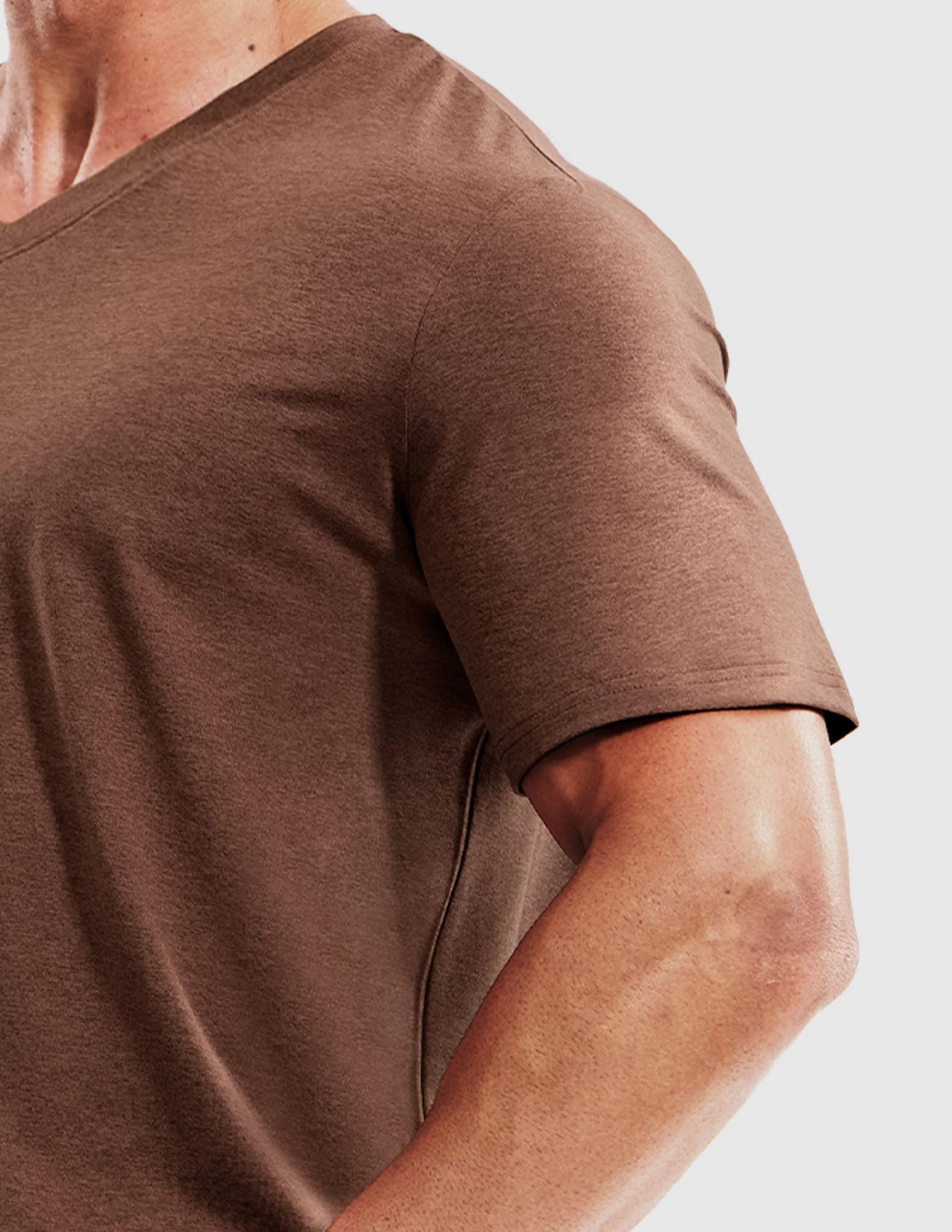 Men’s X-Sofort® Buttery Soft Dry Fit V-Neck Workout T-Shirt - Image 61