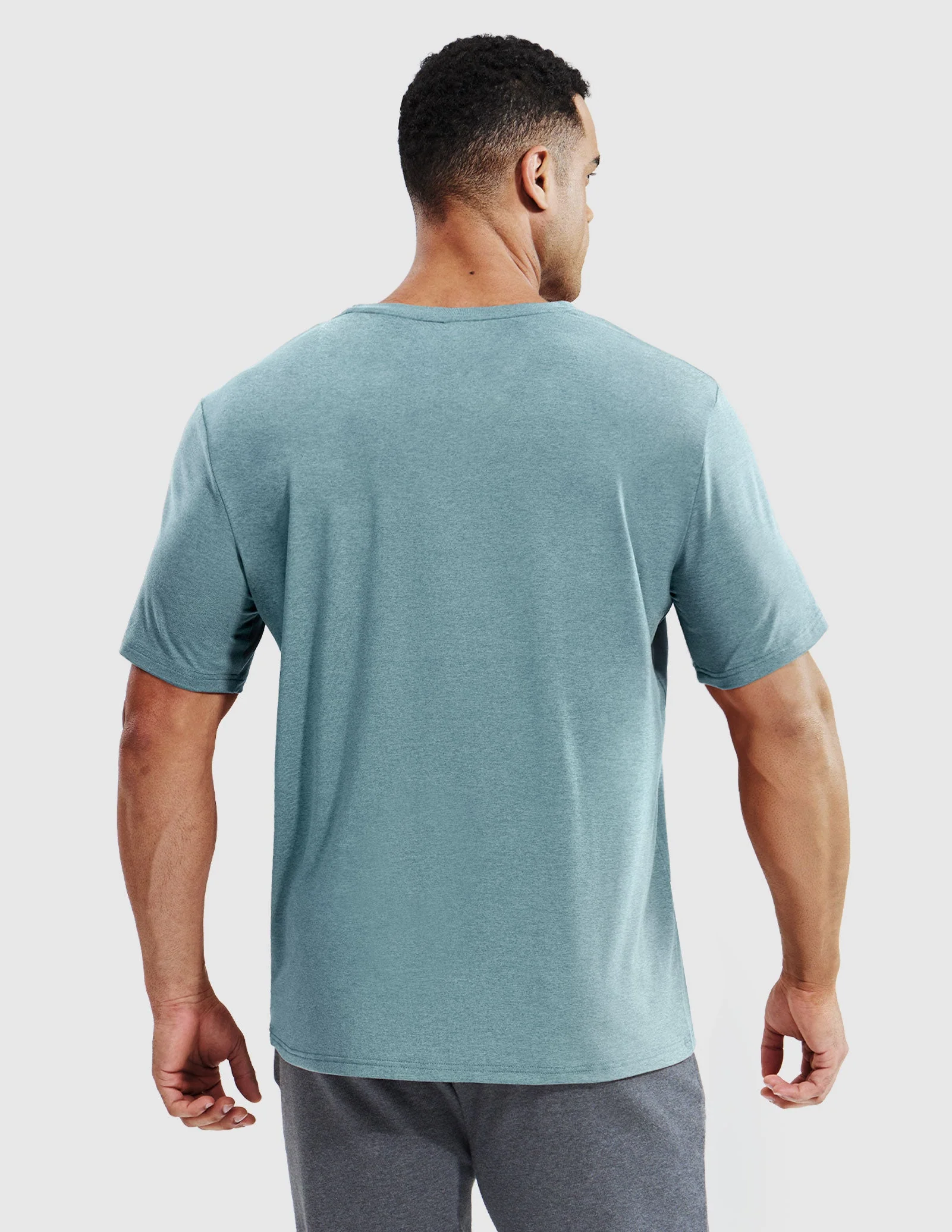Men’s X-Sofort® Buttery Soft Dry Fit V-Neck Workout T-Shirt - Image 78