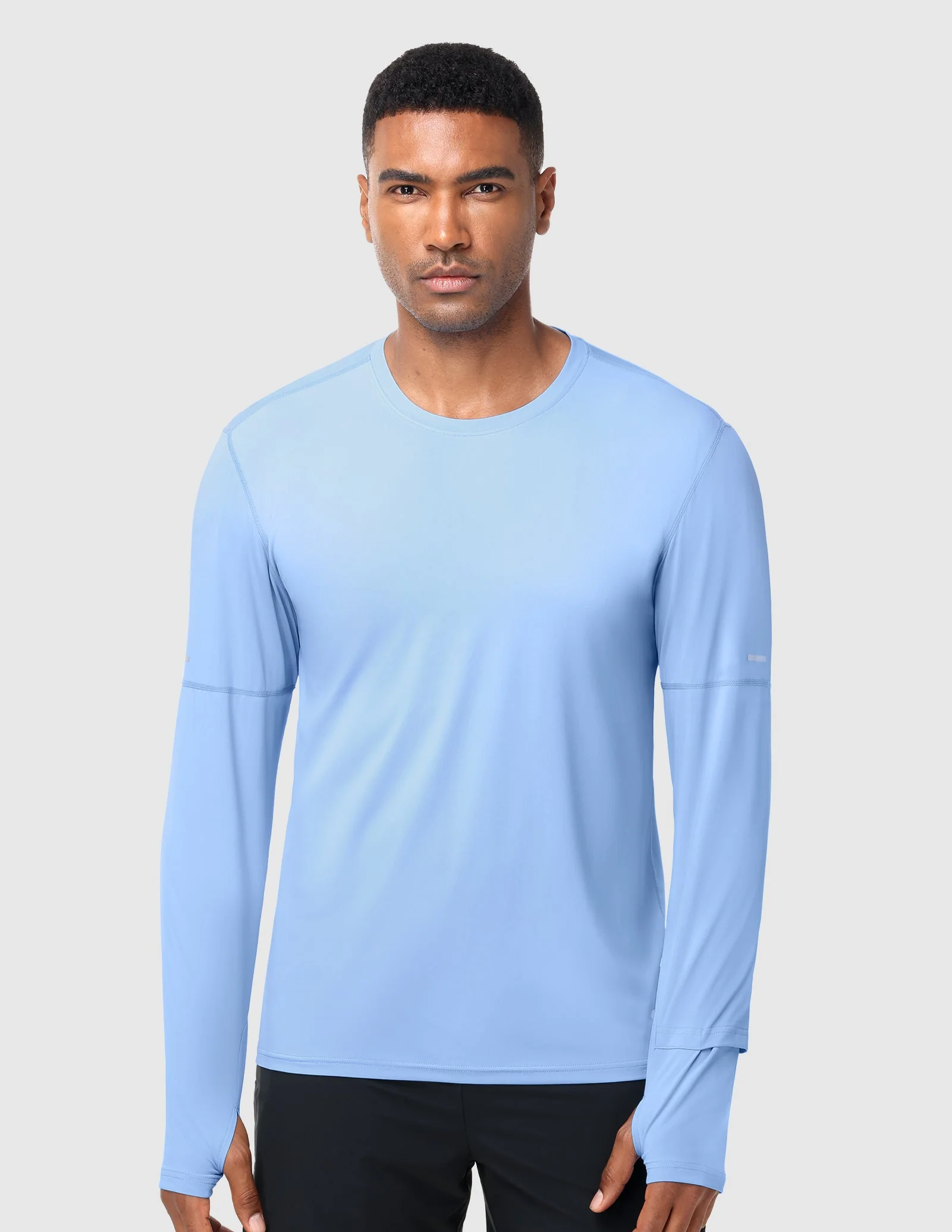 Men’s BreezeRun™ Long Sleeve UPF 50+ Quick-Dry Shirt - Image 11