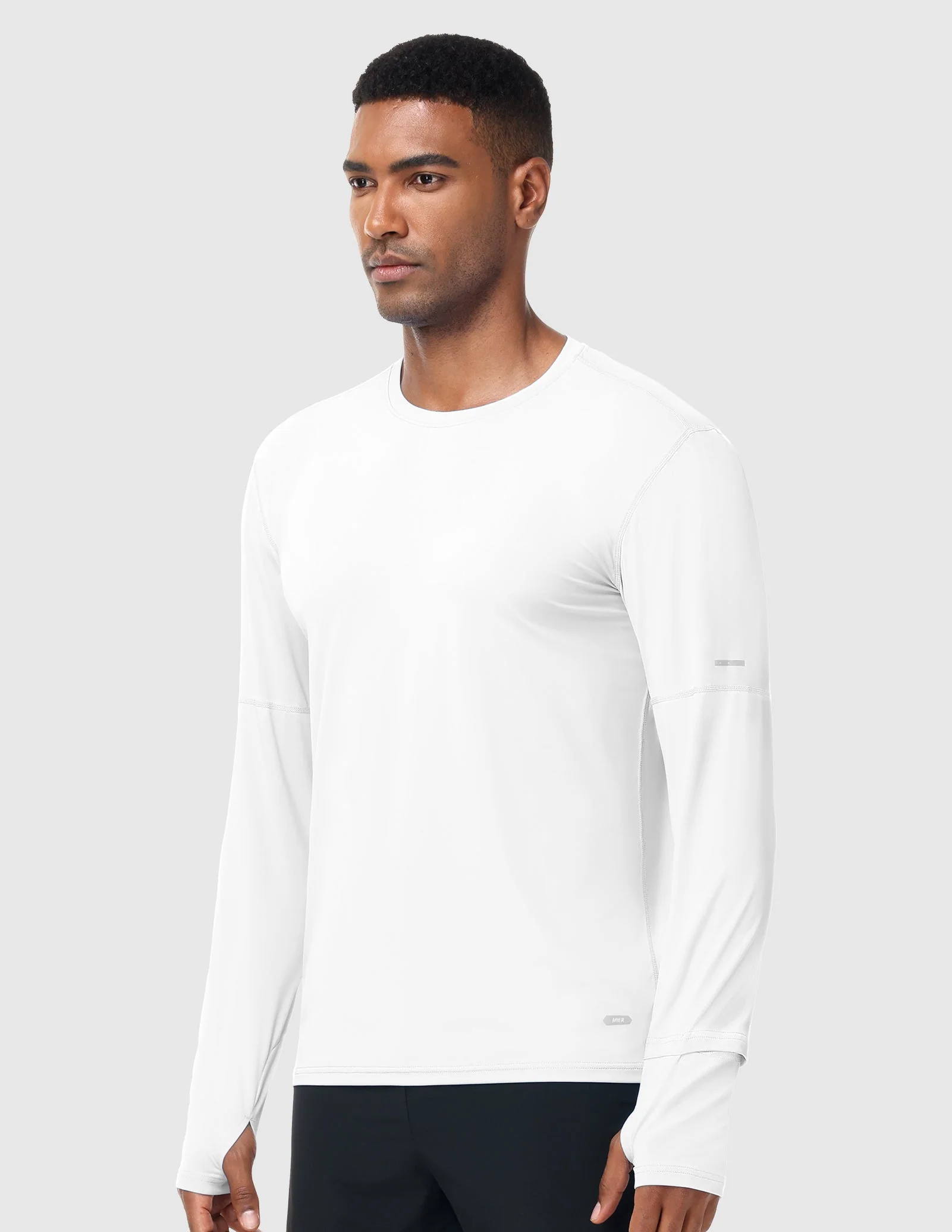 Men’s BreezeRun™ Long Sleeve UPF 50+ Quick-Dry Shirt - Image 20