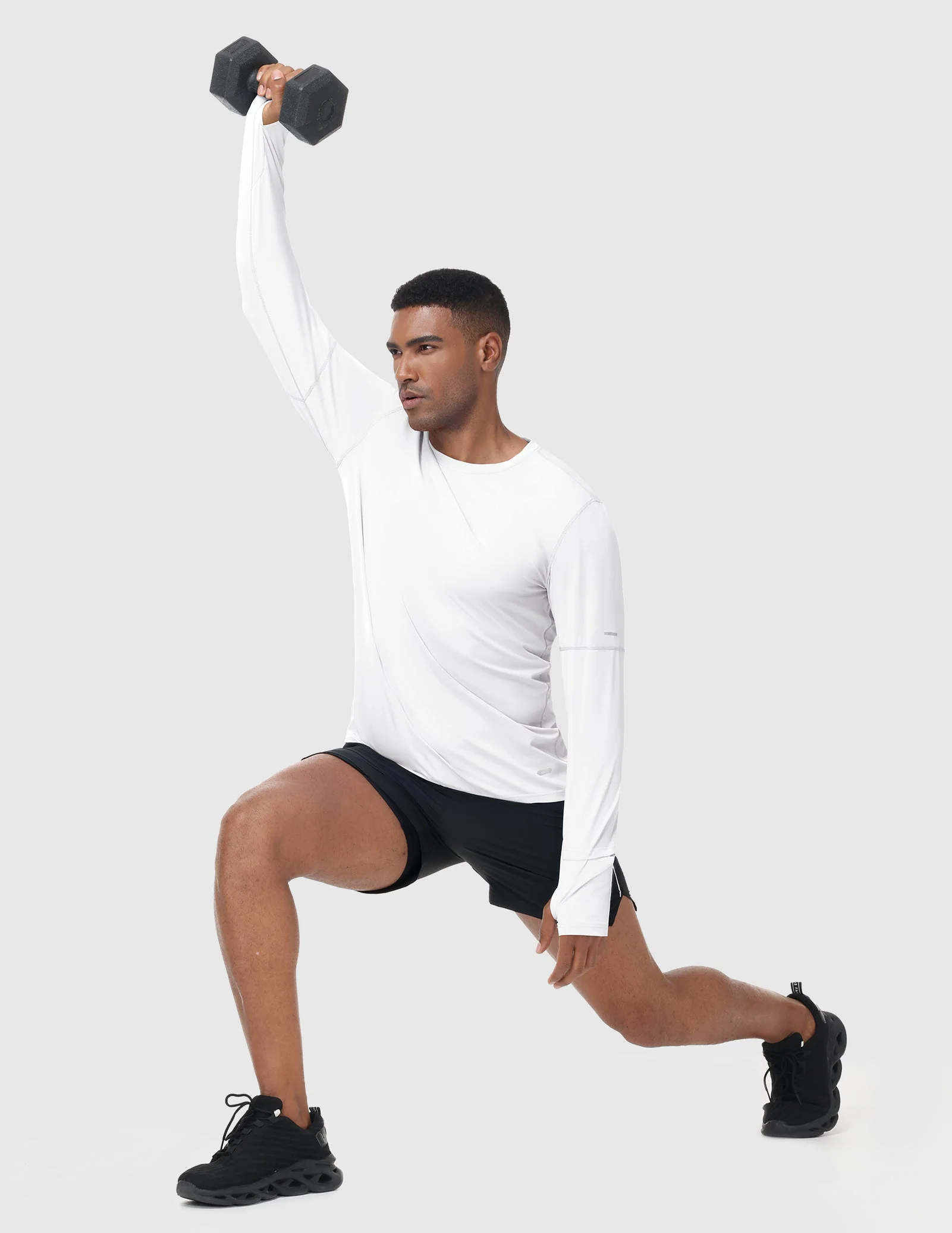 Men’s BreezeRun™ Long Sleeve UPF 50+ Quick-Dry Shirt - Image 26