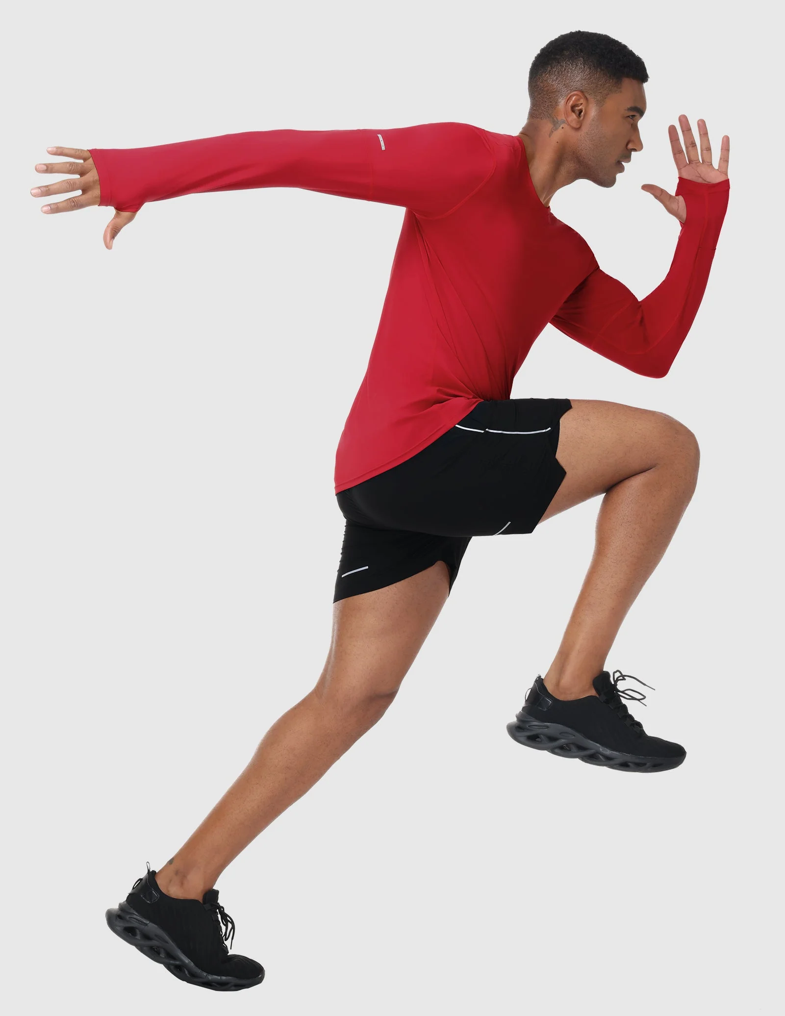 Men’s BreezeRun™ Long Sleeve UPF 50+ Quick-Dry Shirt - Image 34