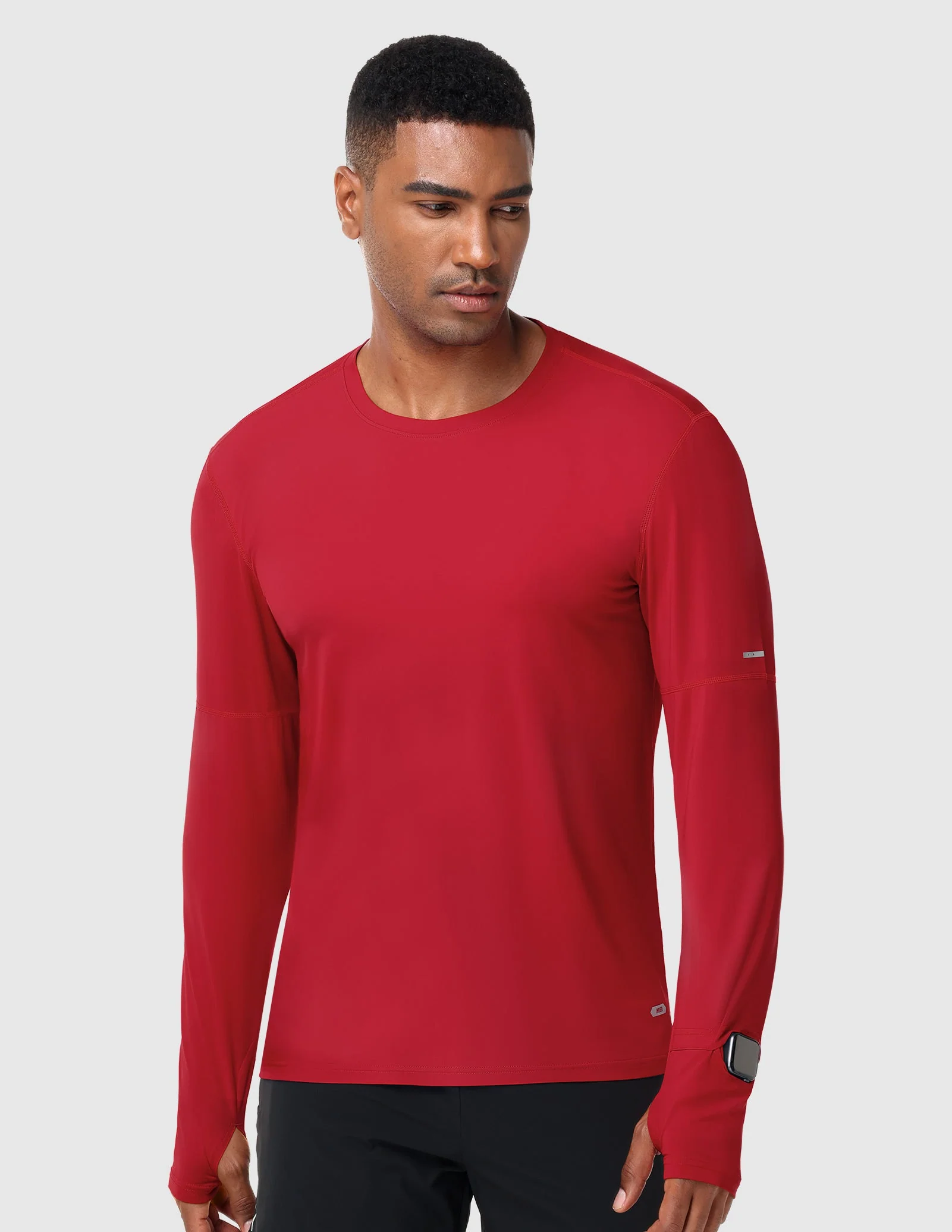 Men’s BreezeRun™ Long Sleeve UPF 50+ Quick-Dry Shirt - Image 45