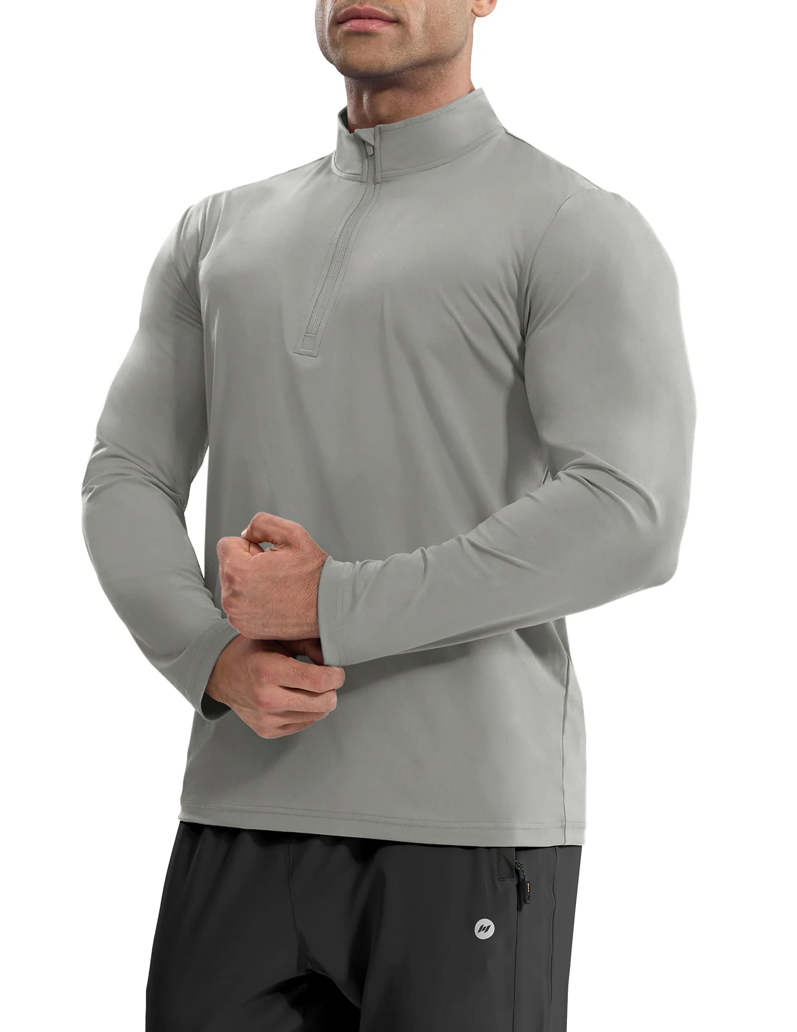 Men's Long Sleeve Base Quarter Zip - Image 11