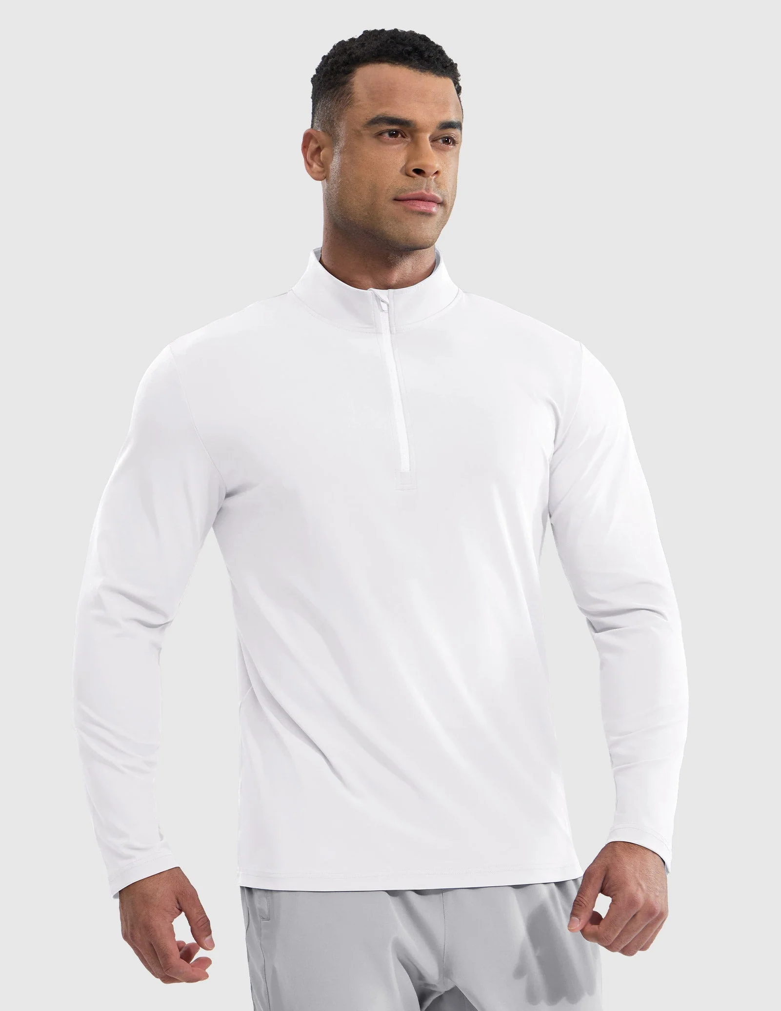 Men's Long Sleeve Base Quarter Zip - Image 22