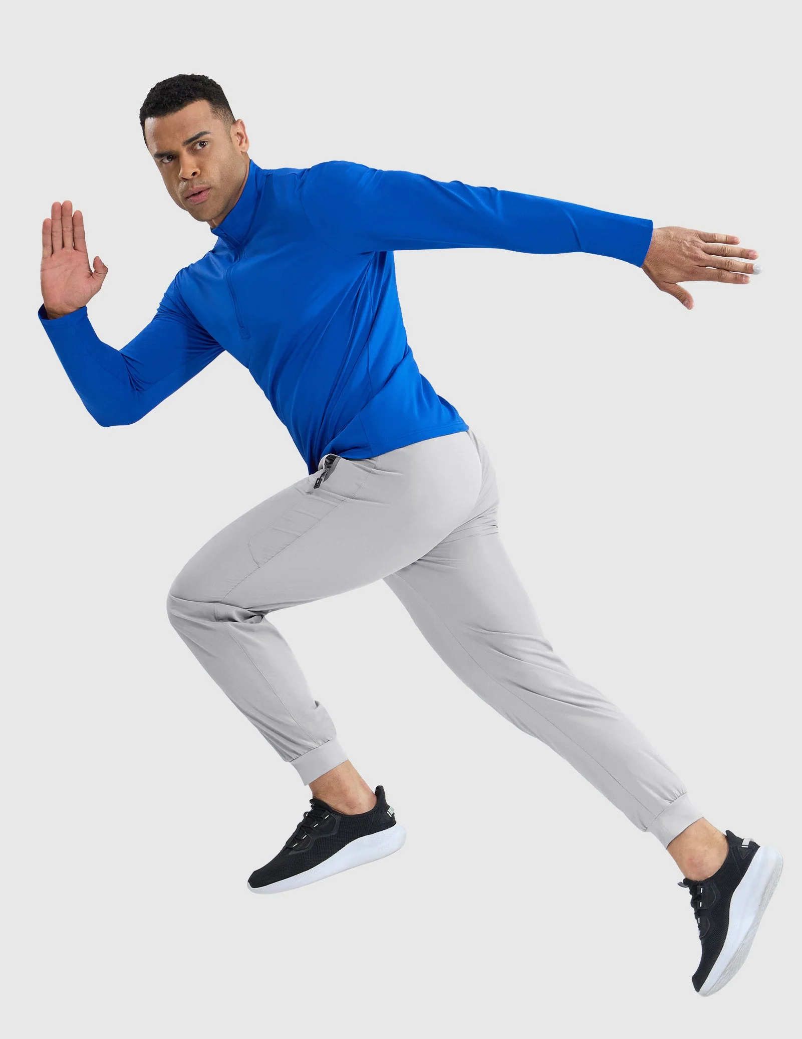 Men's Long Sleeve Base Quarter Zip - Image 26
