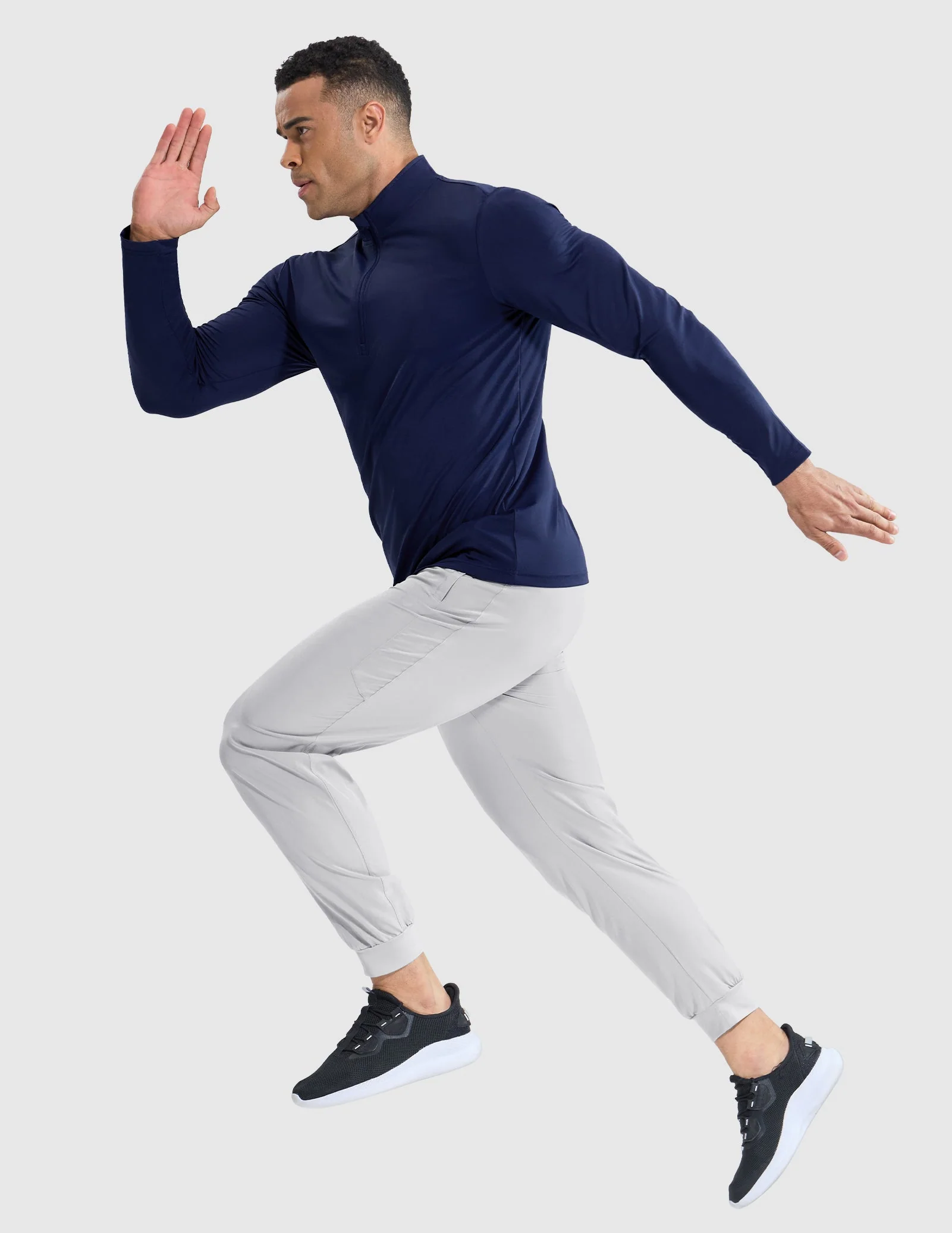 Men's Long Sleeve Base Quarter Zip - Image 30