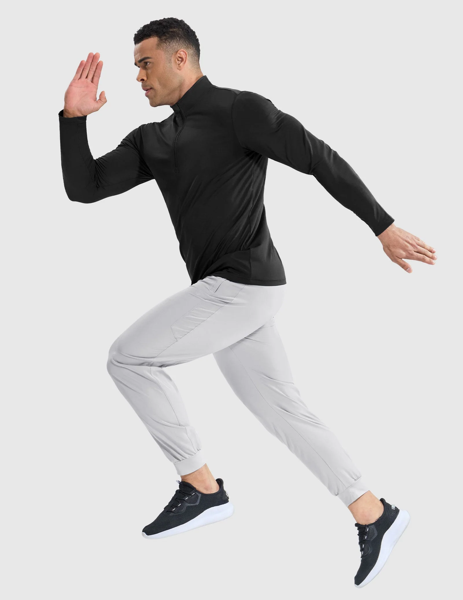 Men's Long Sleeve Base Quarter Zip - Image 37