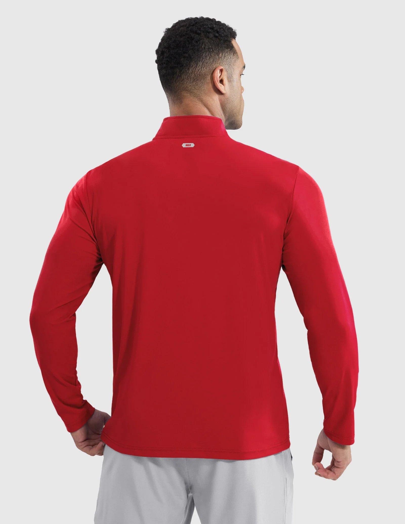 Men's Long Sleeve Base Quarter Zip - Image 41