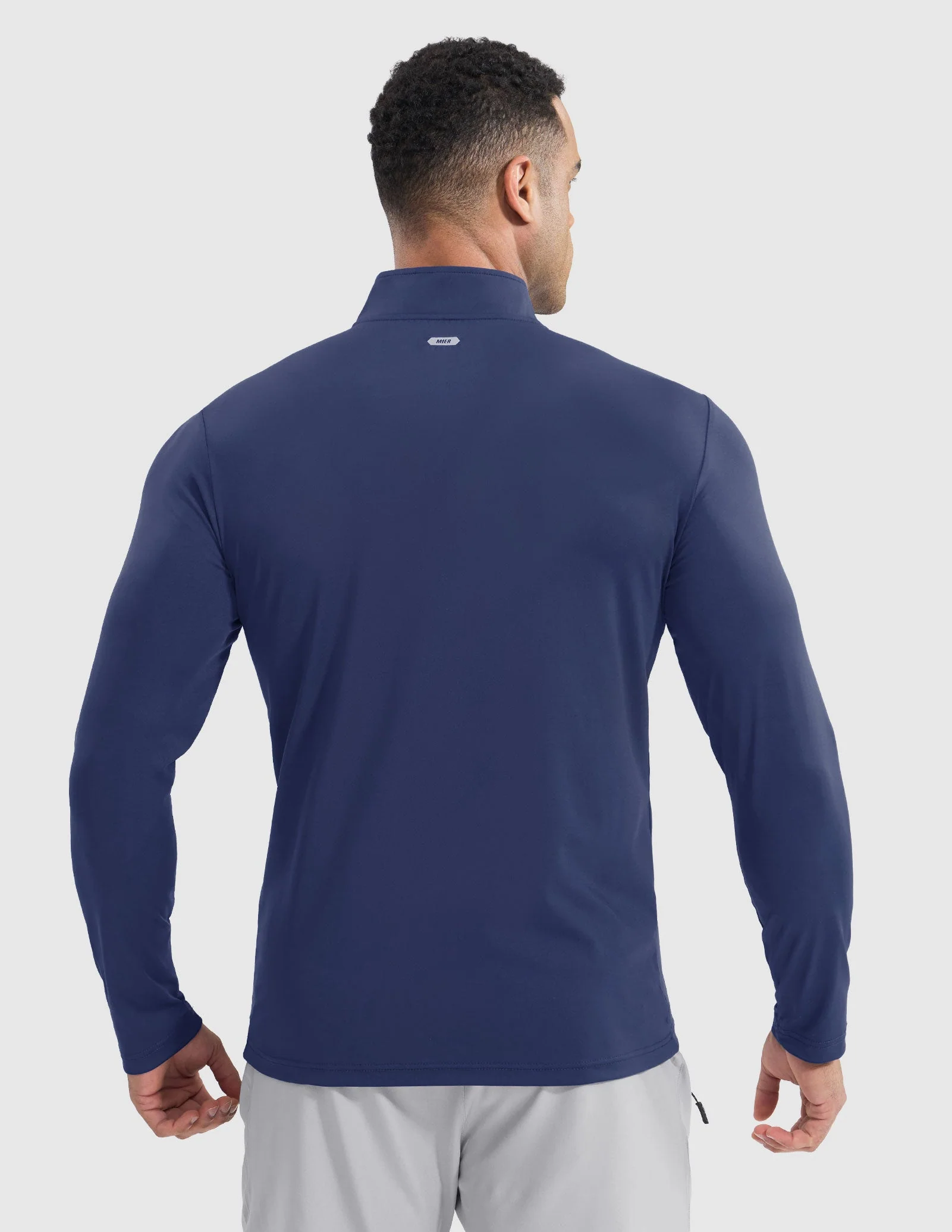Men's Long Sleeve Base Quarter Zip - Image 64