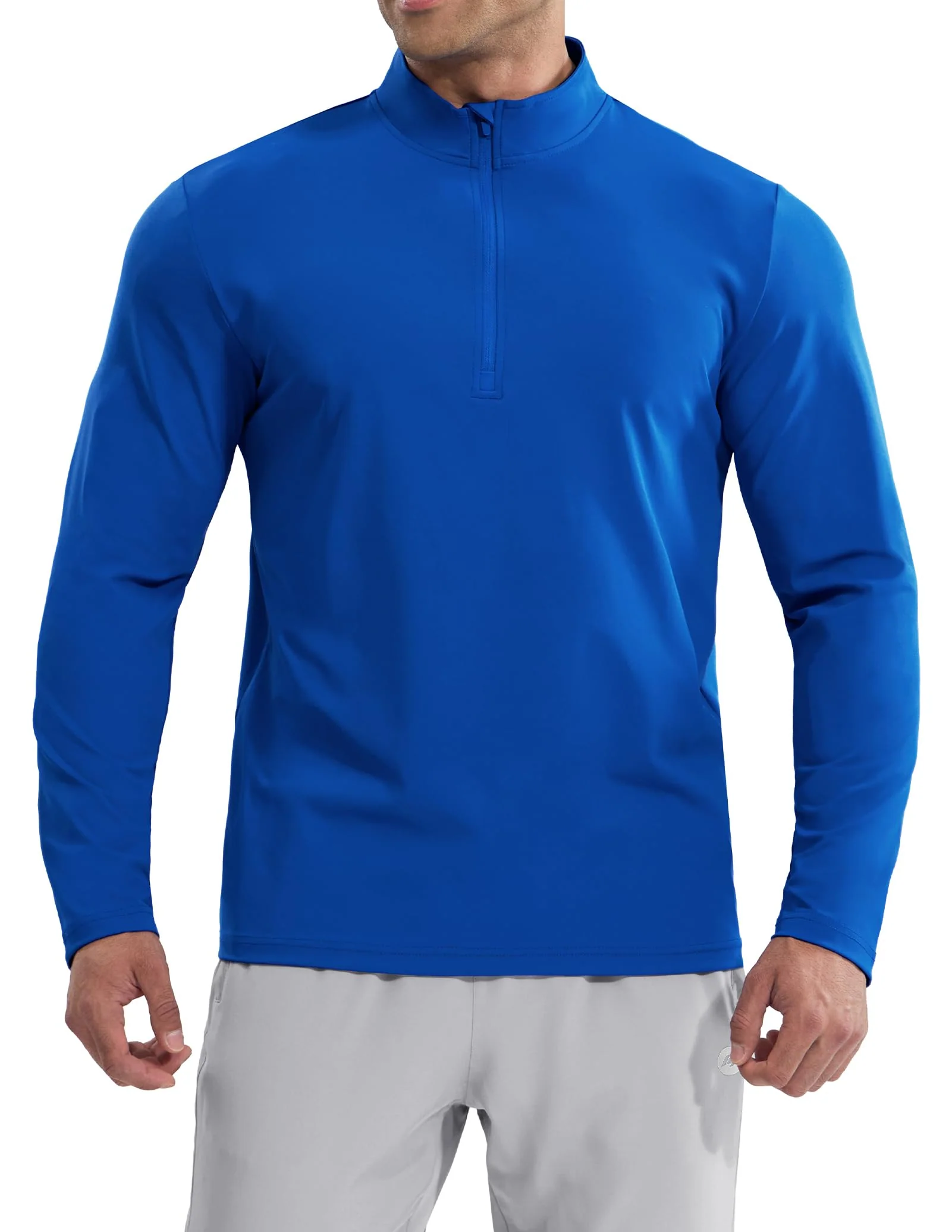 Men's Long Sleeve Base Quarter Zip - Image 7