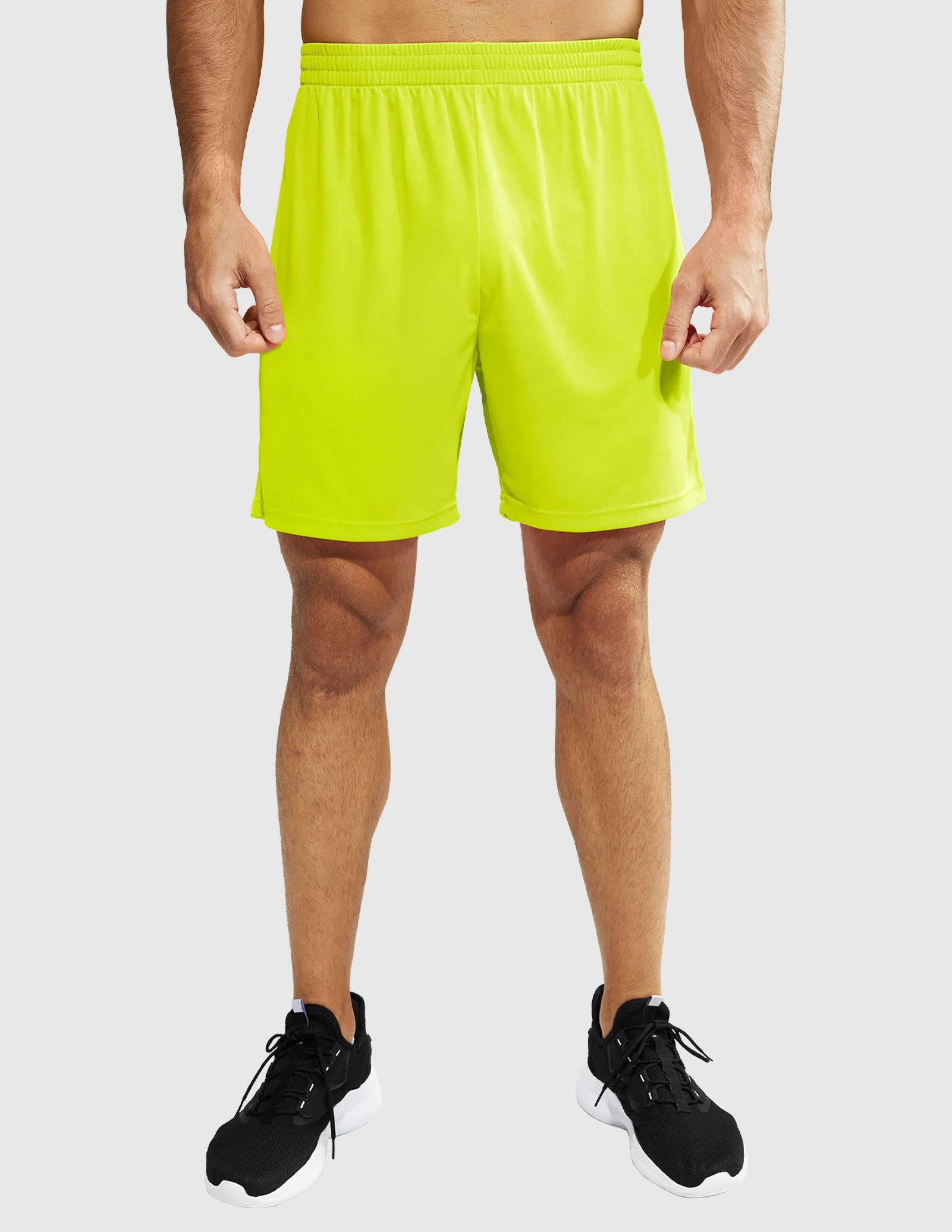 Men's Quick-Dry Athletic Running Shorts without Pockets - Image 103