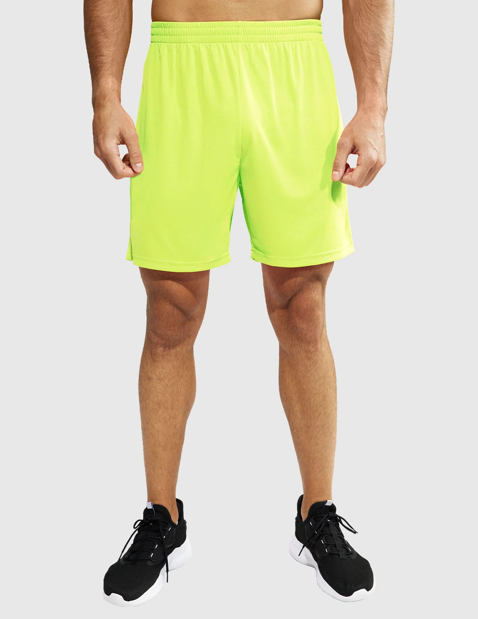 Men's Quick-Dry Athletic Running Shorts without Pockets - Image 108