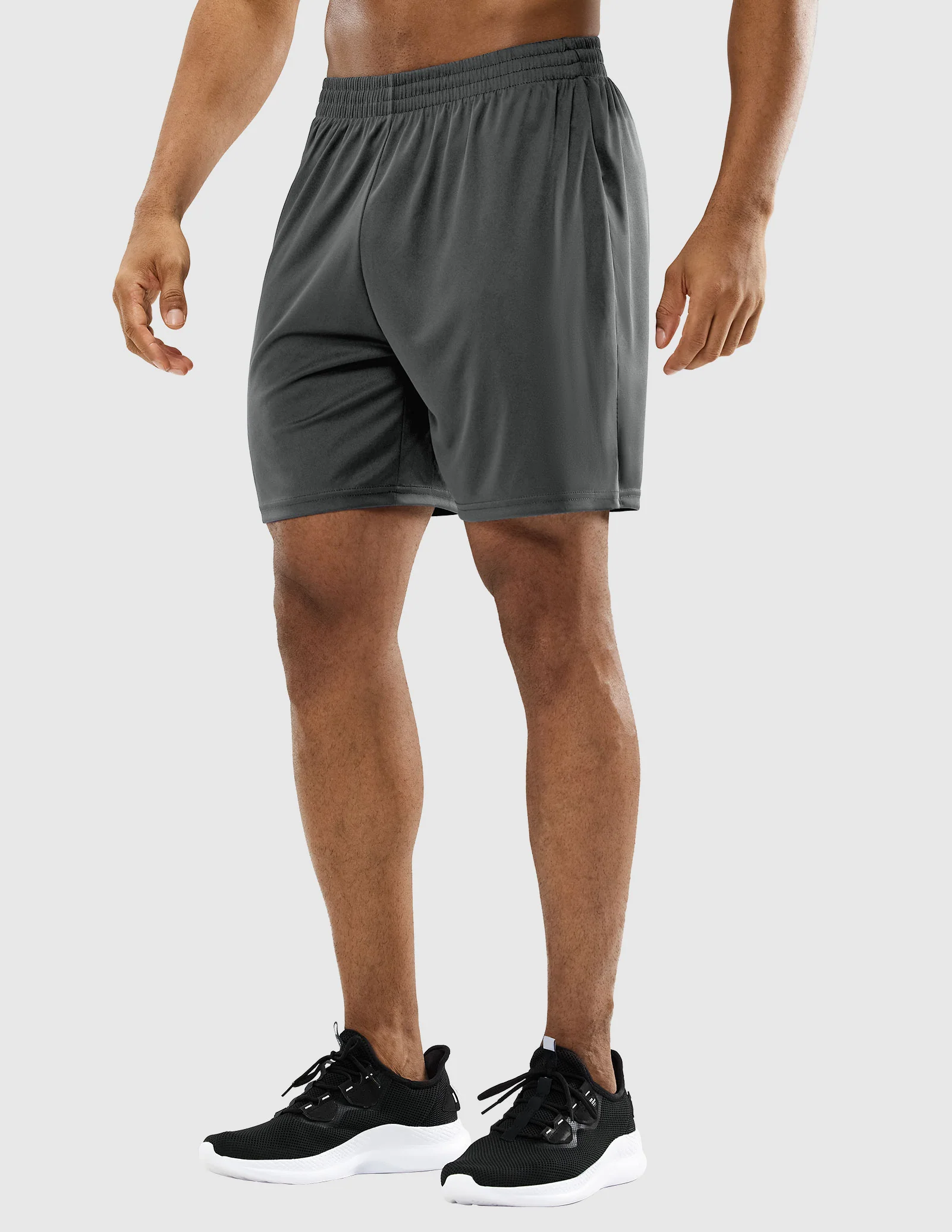 Men's Quick-Dry Athletic Running Shorts without Pockets - Image 118