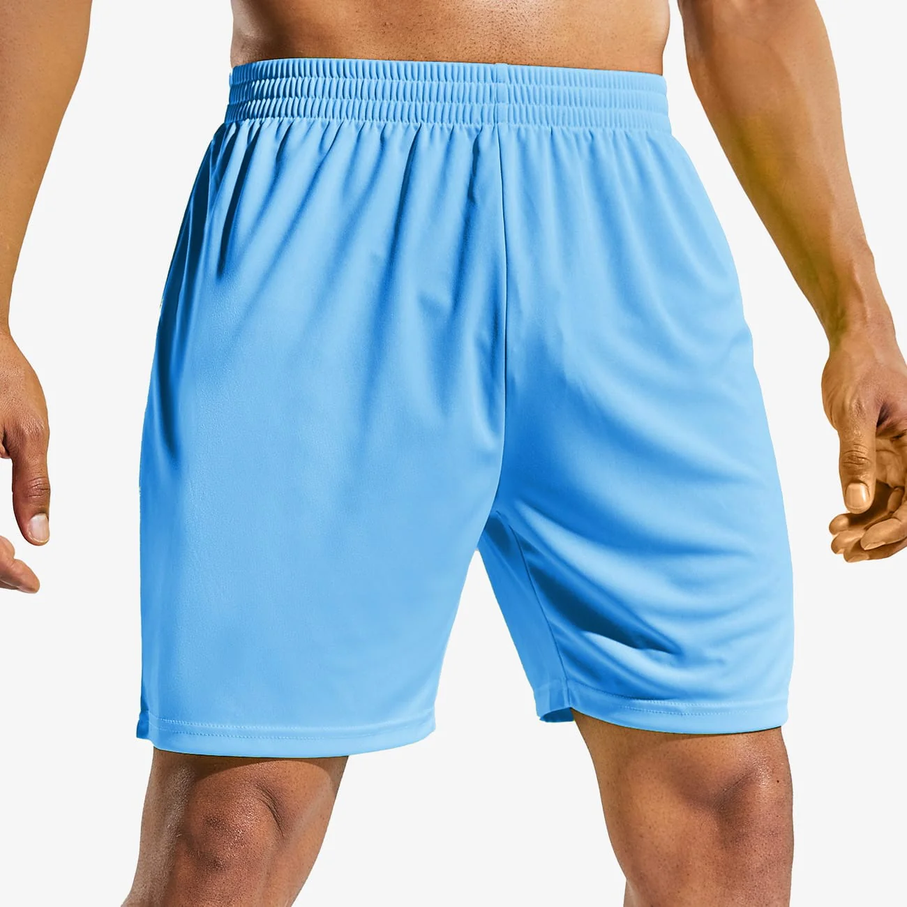 Men's Quick-Dry Athletic Running Shorts without Pockets - Image 16