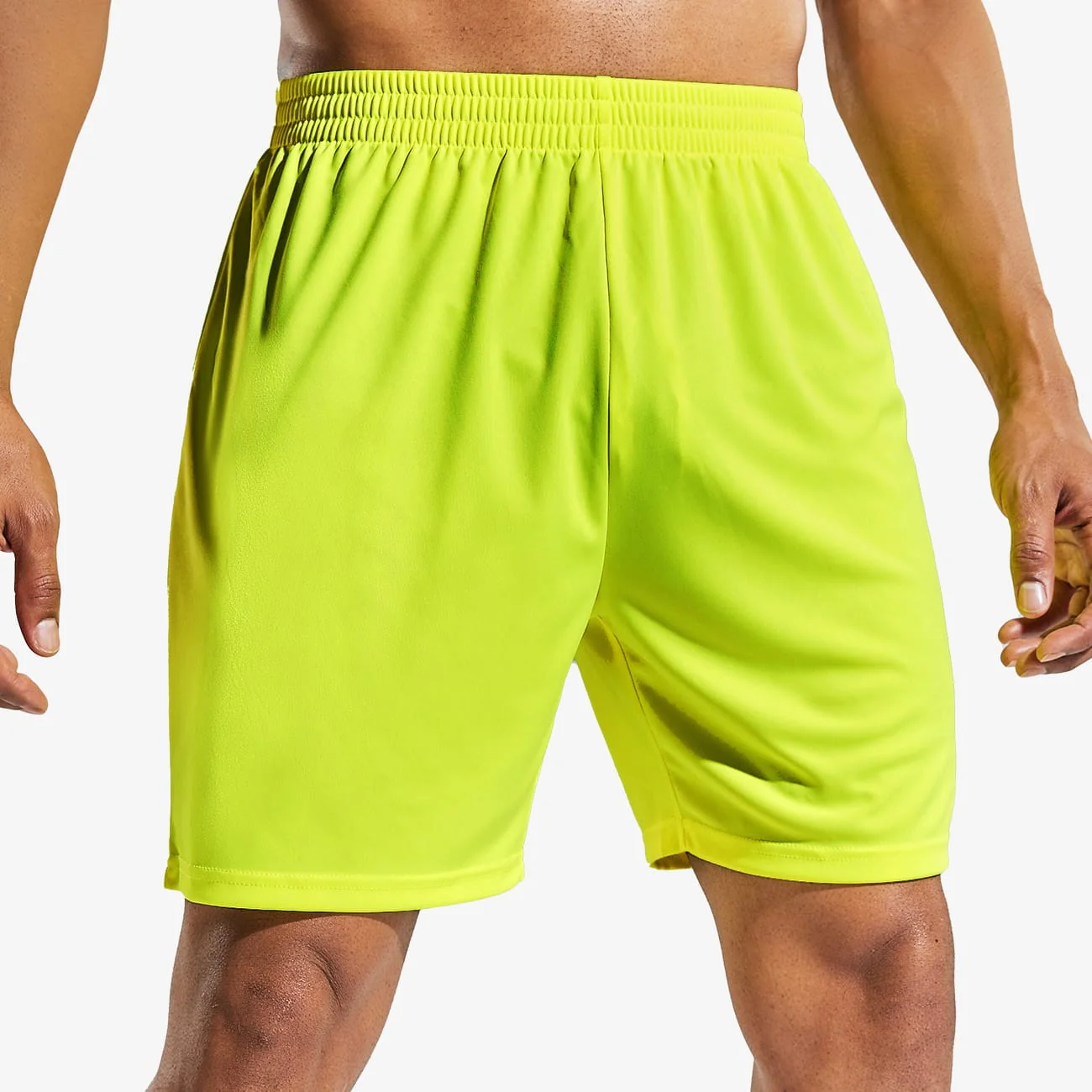 Men's Quick-Dry Athletic Running Shorts without Pockets - Image 17