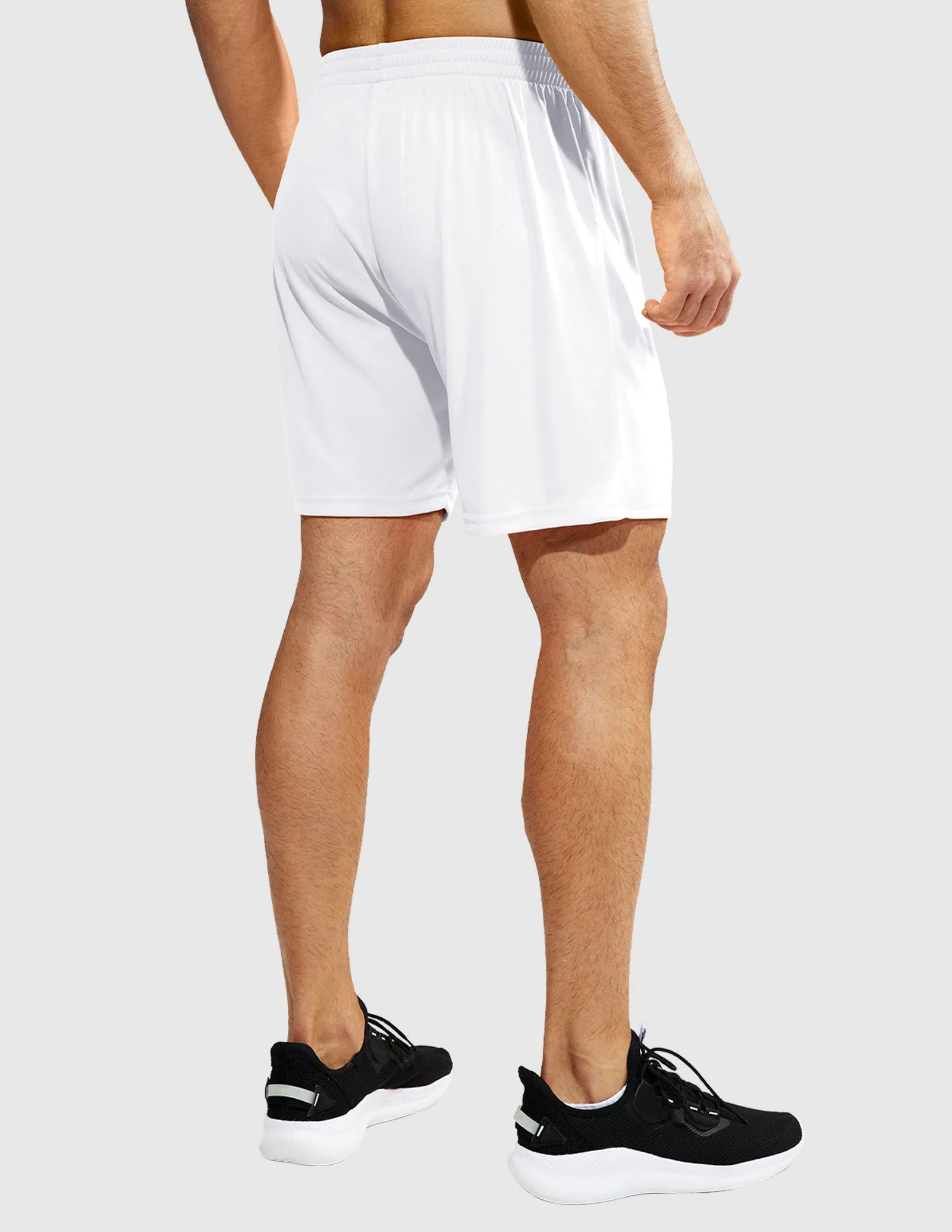 Men's Quick-Dry Athletic Running Shorts without Pockets - Image 27