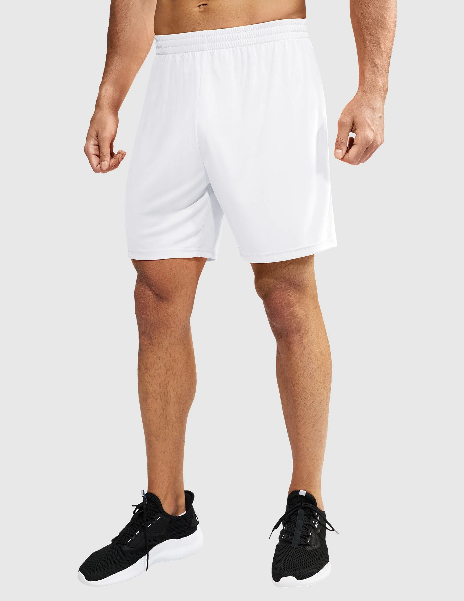 Men's Quick-Dry Athletic Running Shorts without Pockets - Image 32