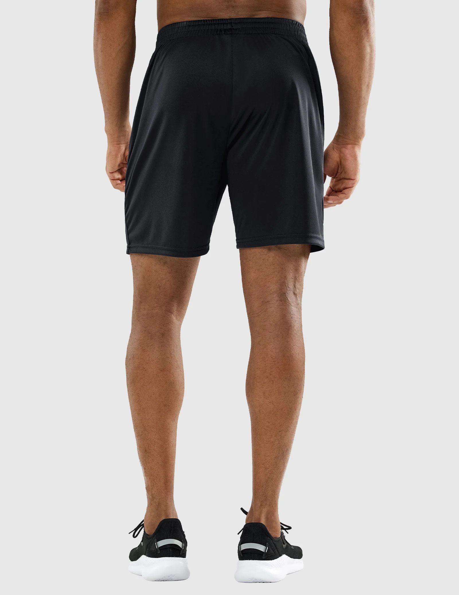 Men's Quick-Dry Athletic Running Shorts without Pockets - Image 46