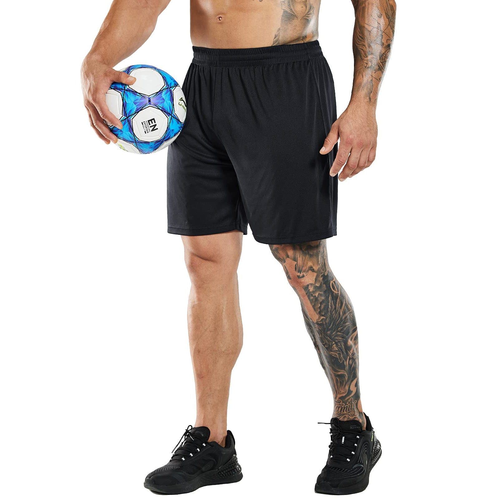 Men's Quick-Dry Athletic Running Shorts without Pockets - Image 6