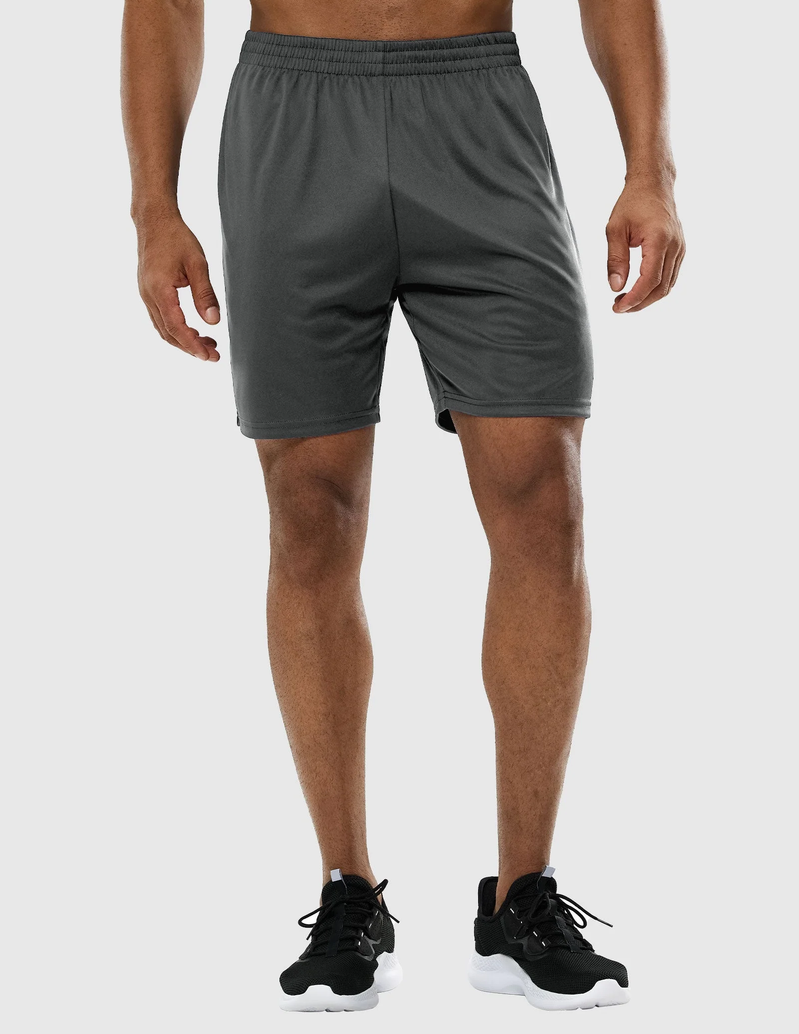 Men's Quick-Dry Athletic Running Shorts without Pockets - Image 60
