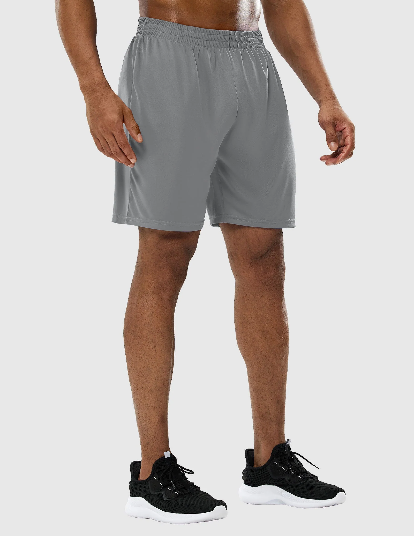 Men's Quick-Dry Athletic Running Shorts without Pockets - Image 80