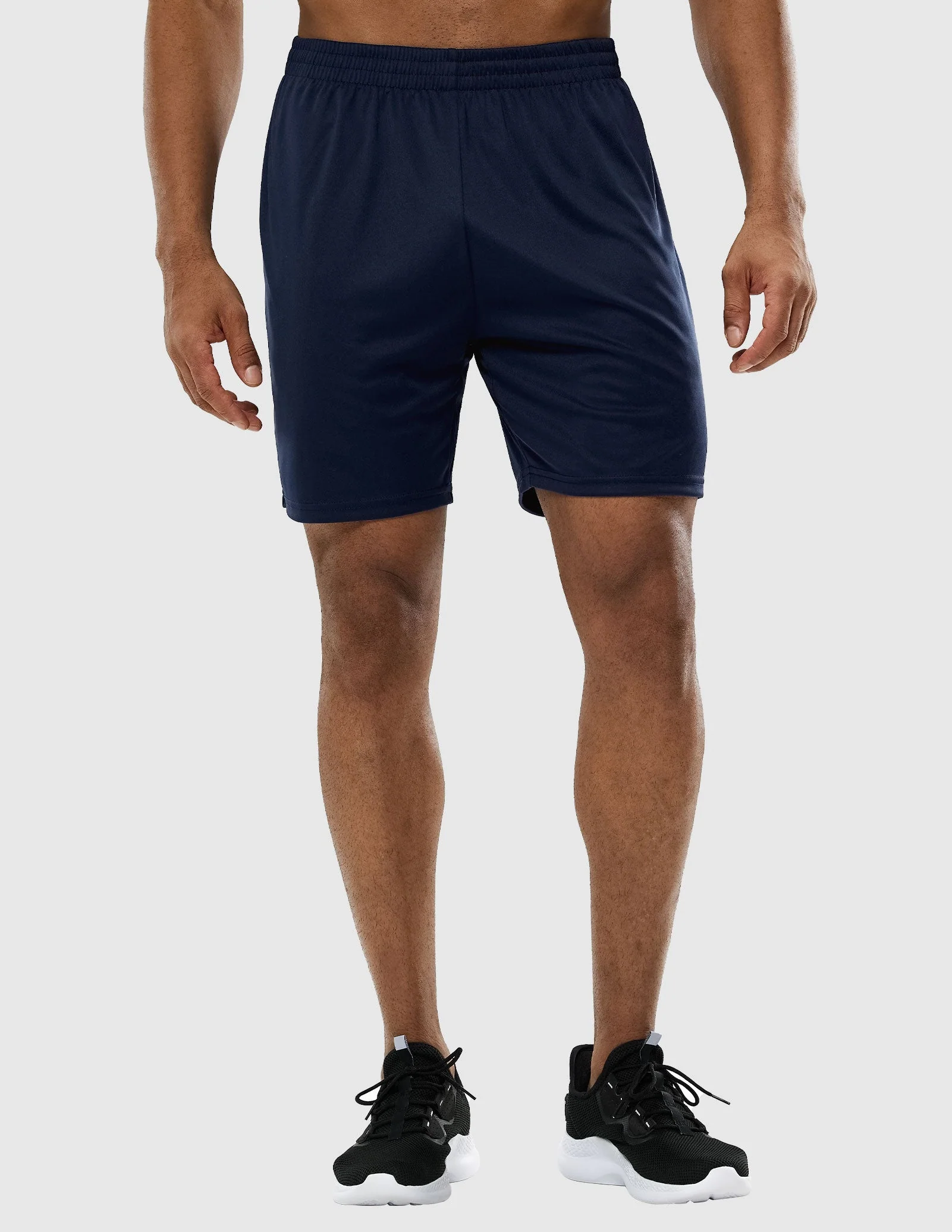 Men's Quick-Dry Athletic Running Shorts without Pockets - Image 85