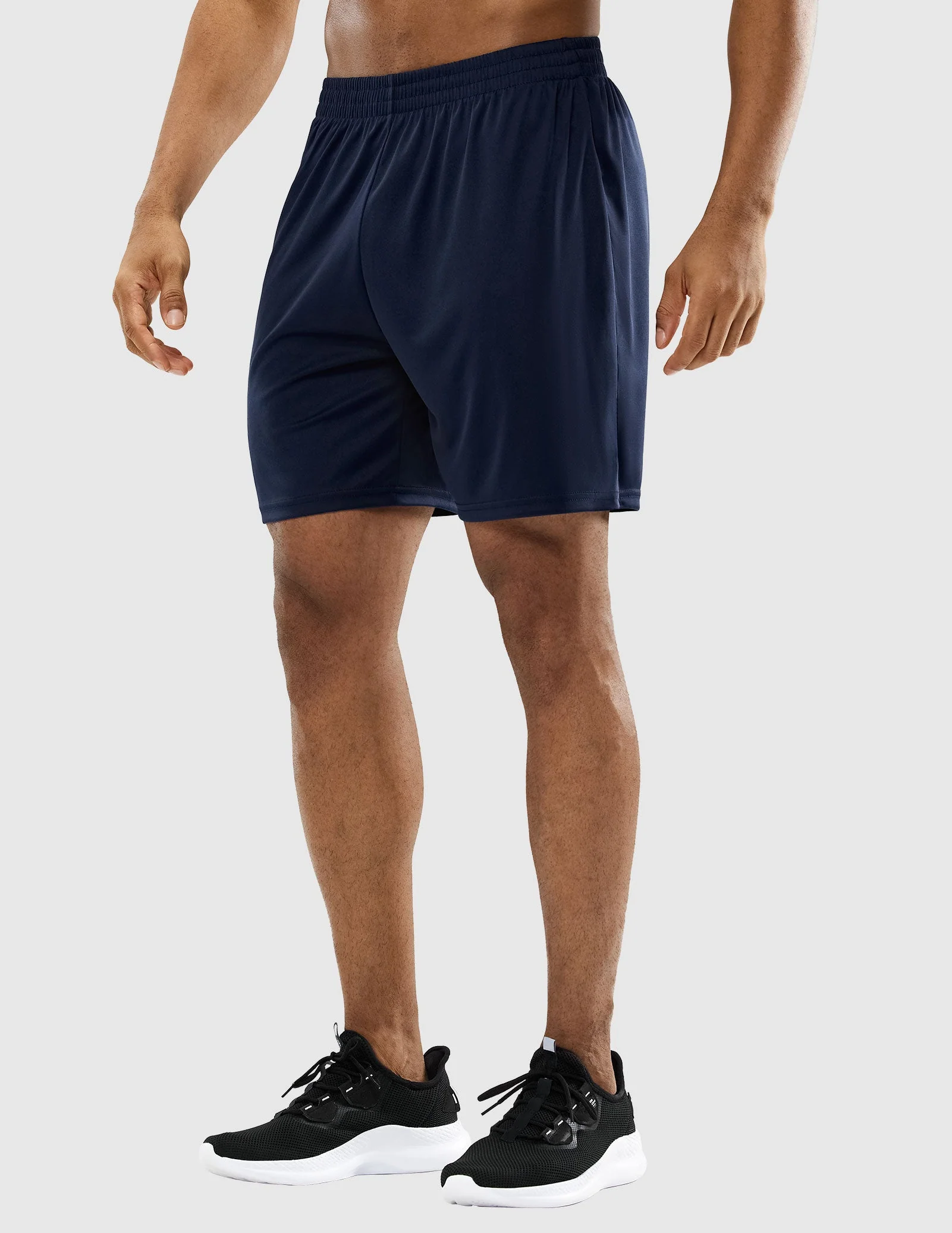 Men's Quick-Dry Athletic Running Shorts without Pockets - Image 86