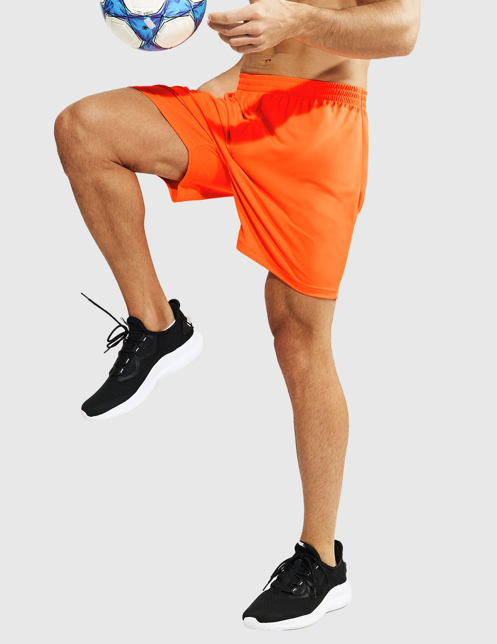 Men's Quick-Dry Athletic Running Shorts without Pockets - Image 94