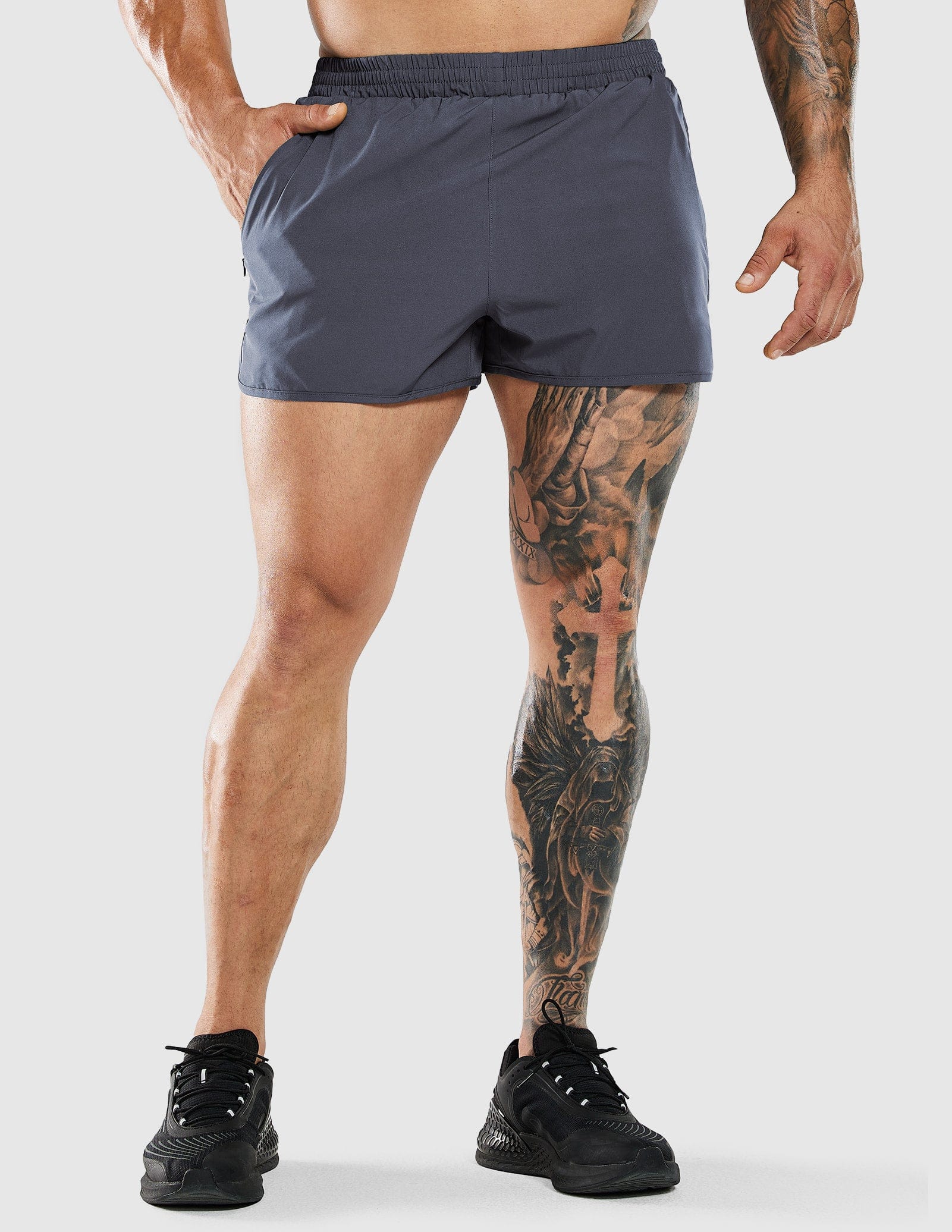 Men's PaceLite Split Running Shorts W/Brief 3" - Image 12