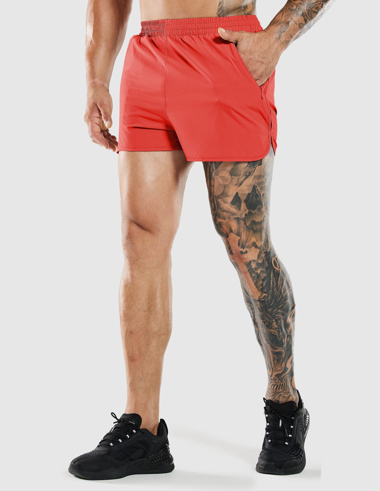 Men's PaceLite Split Running Shorts W/Brief 3" - Image 13