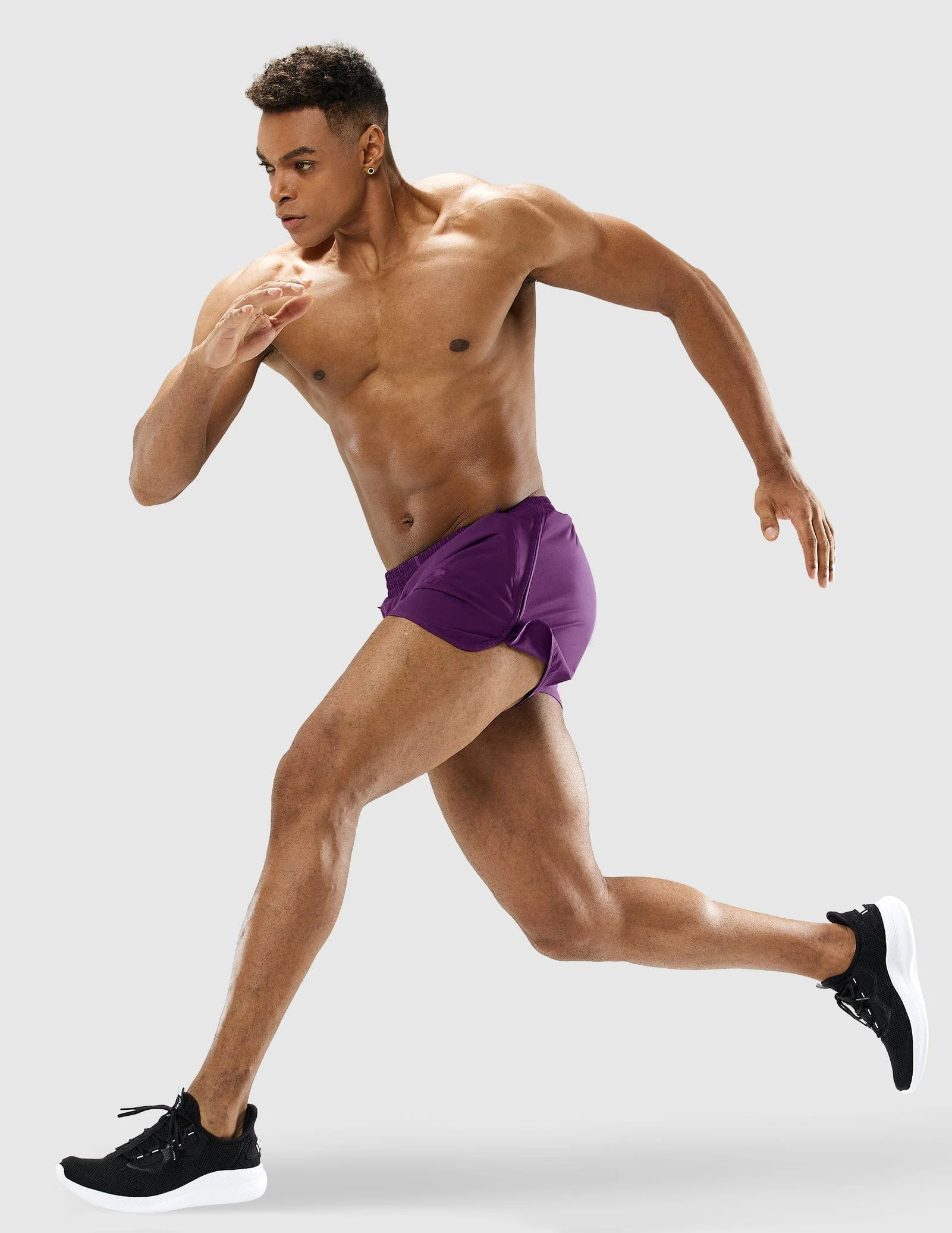Men's PaceLite Split Running Shorts W/Brief 3" - Image 22