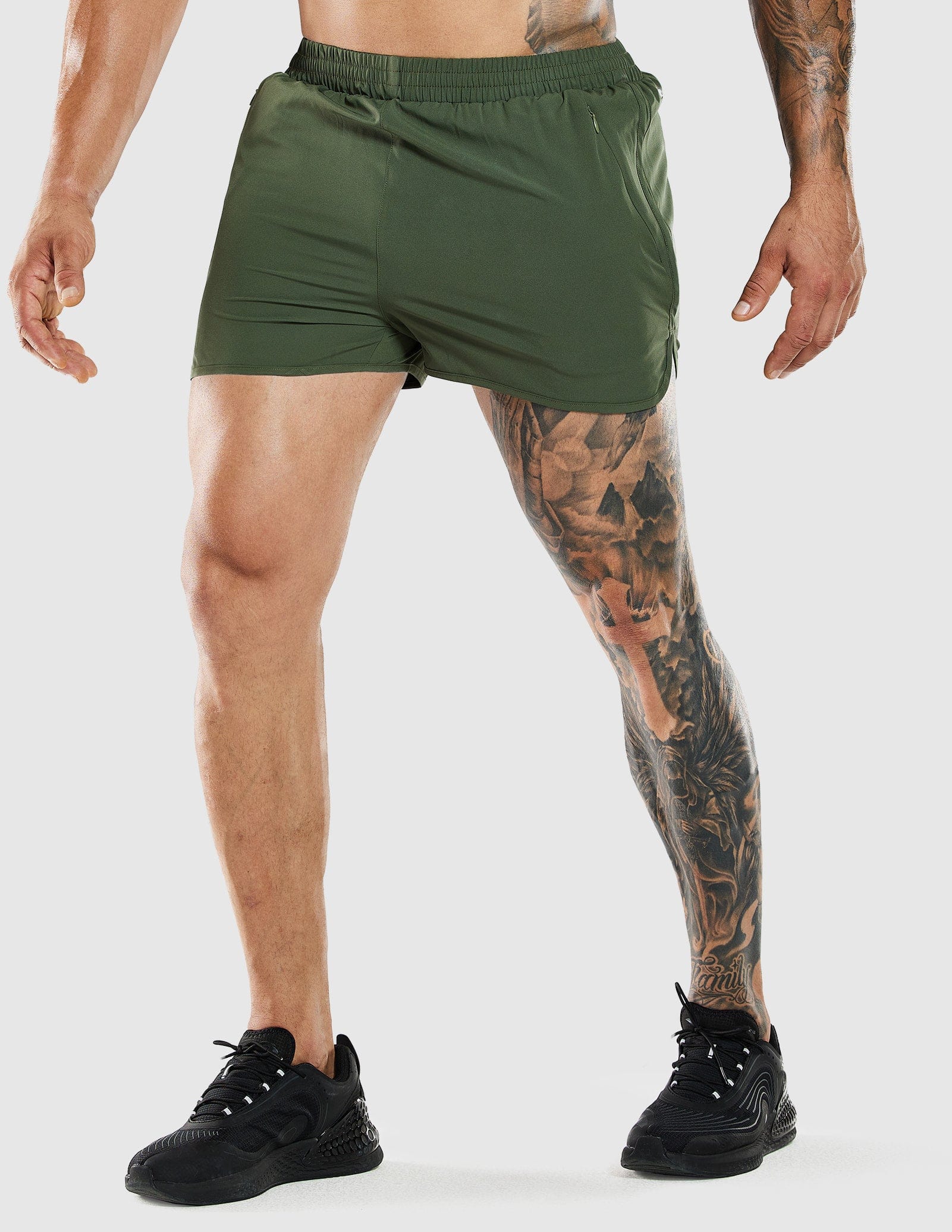 Men's PaceLite Split Running Shorts W/Brief 3" - Image 49