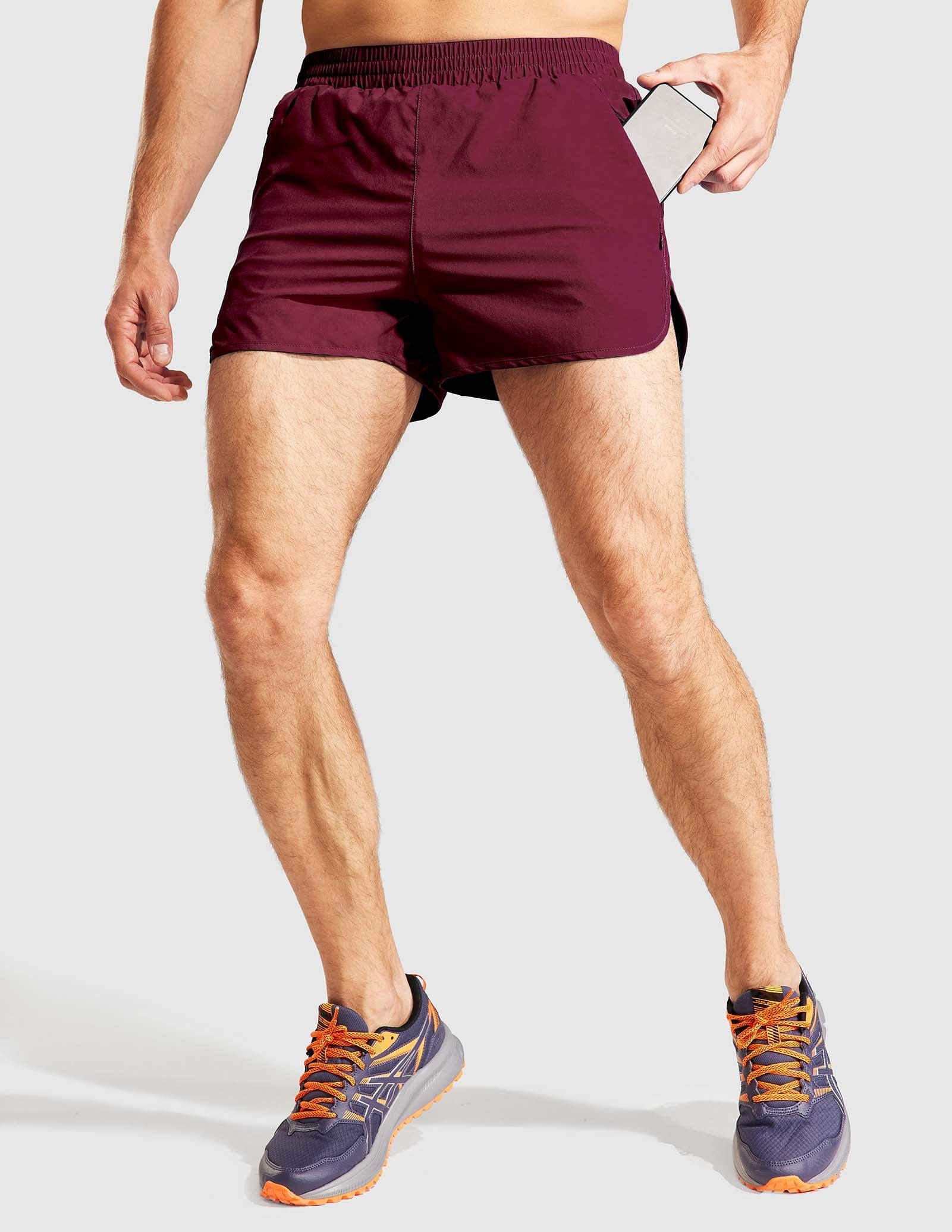 Men's PaceLite Split Running Shorts W/Brief 3" - Image 57