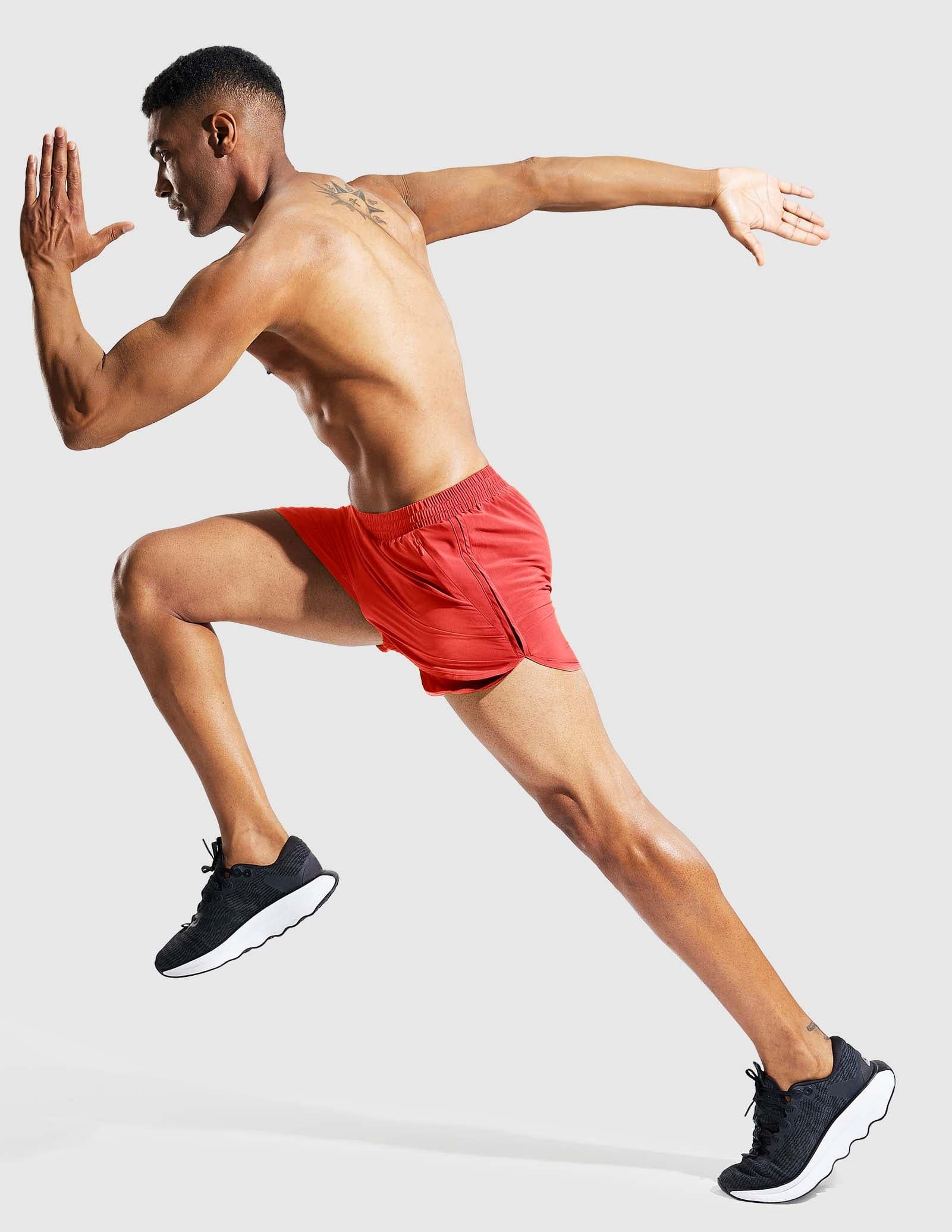 Men's PaceLite Split Running Shorts W/Brief 3" - Image 62